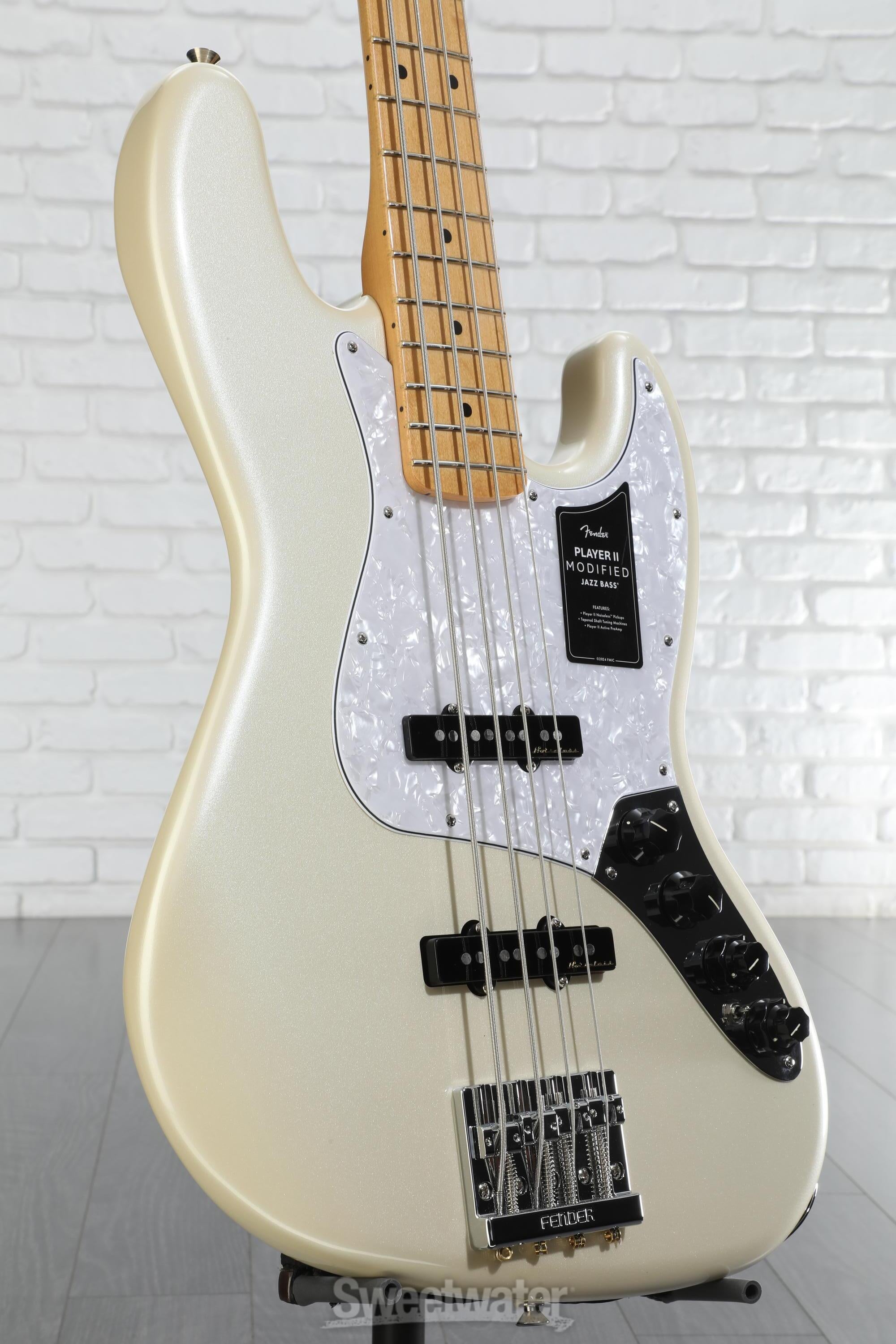 【美品】 Fender MEXICO Player Jazz Bass ホワイト Fender Player II Jazz Bass (MEX, MN) - polar white Solid body