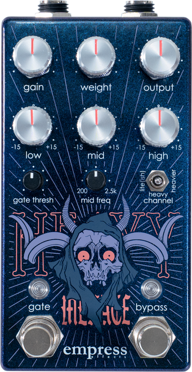 Empress Effects Heavy Menace Distortion Pedal - Custom Graphic
