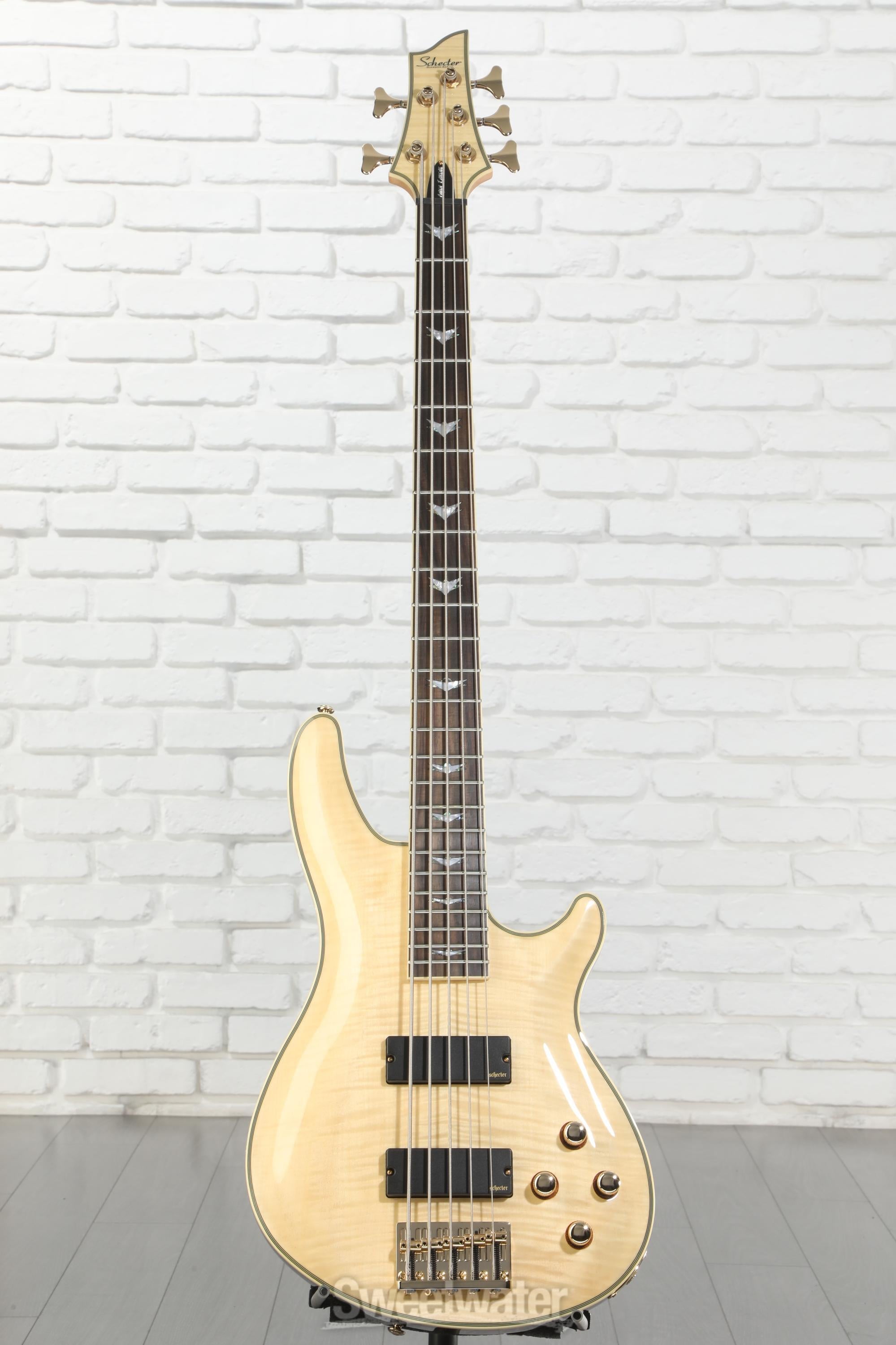 Schecter Omen Extreme-5 Bass Guitar - Natural | Sweetwater