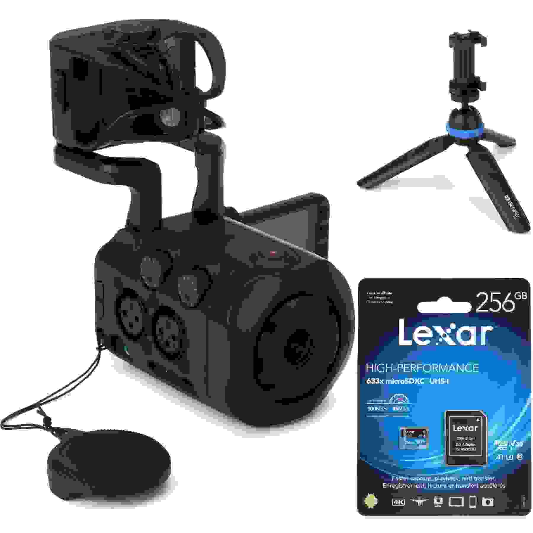 Zoom Q8n-4K Ultra High-definition Handy Video Recorder with Tripod and microSDHC Card