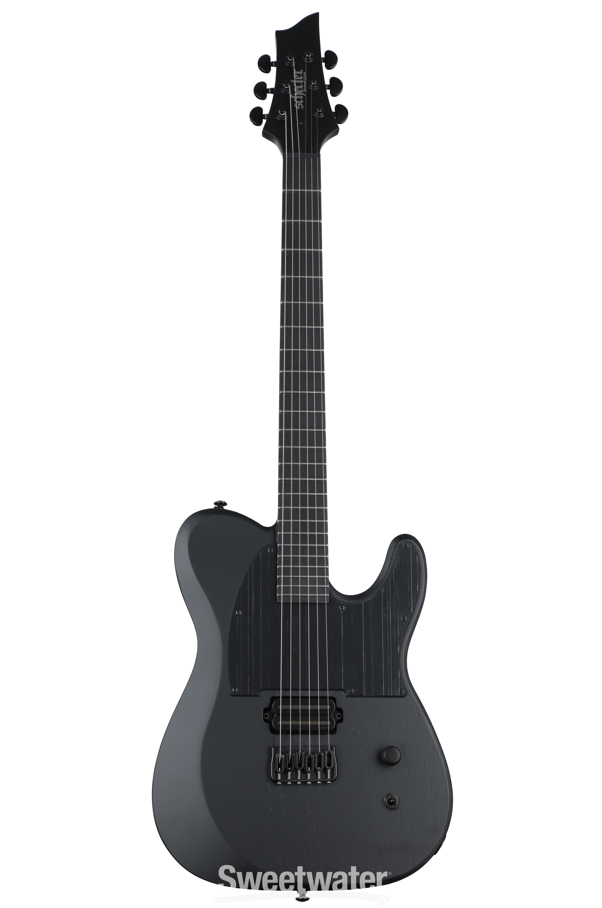 Schecter PT Black Ops Electric Guitar - Black | Sweetwater