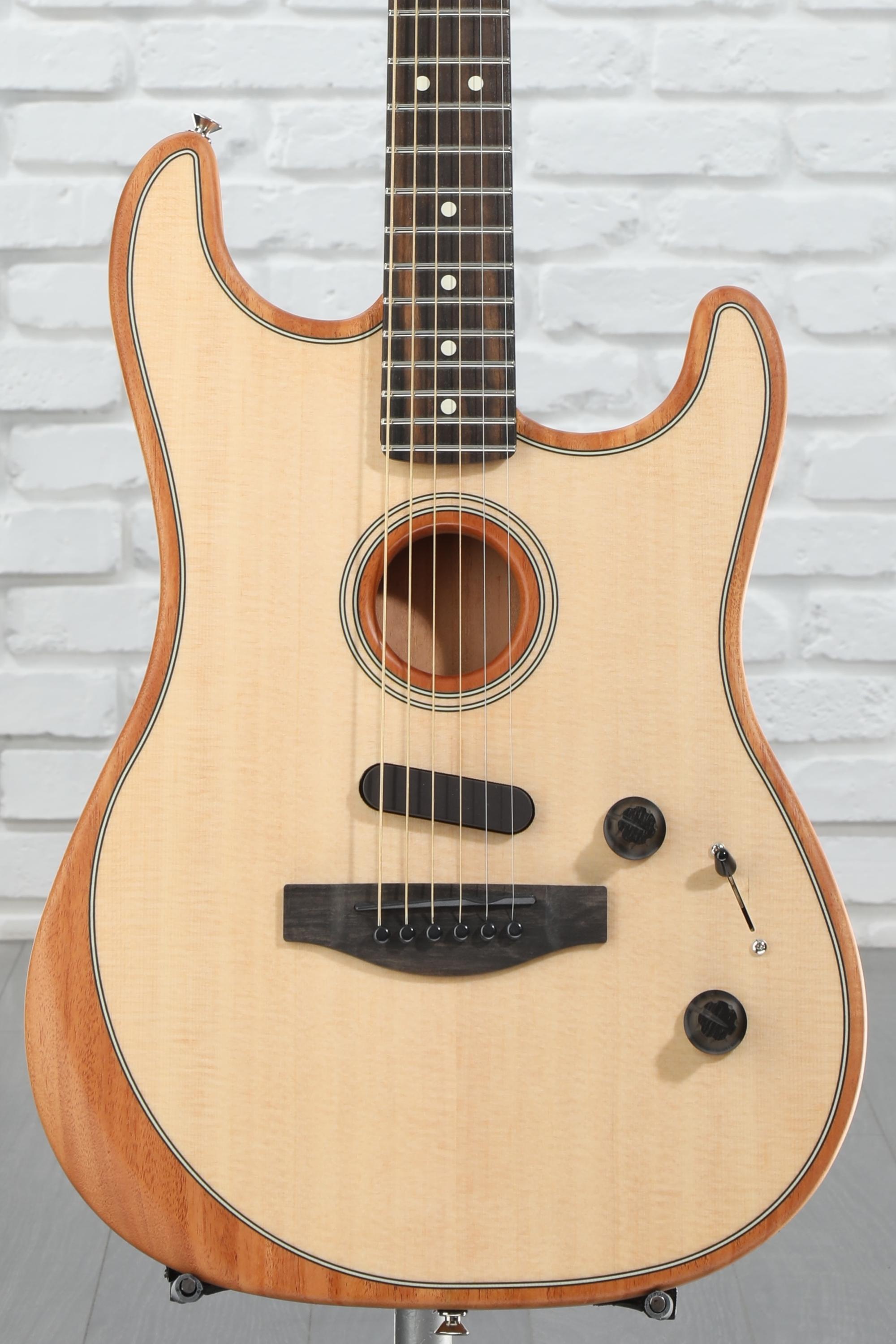 Amazon.com: Fender American Acoustasonic Stratocaster