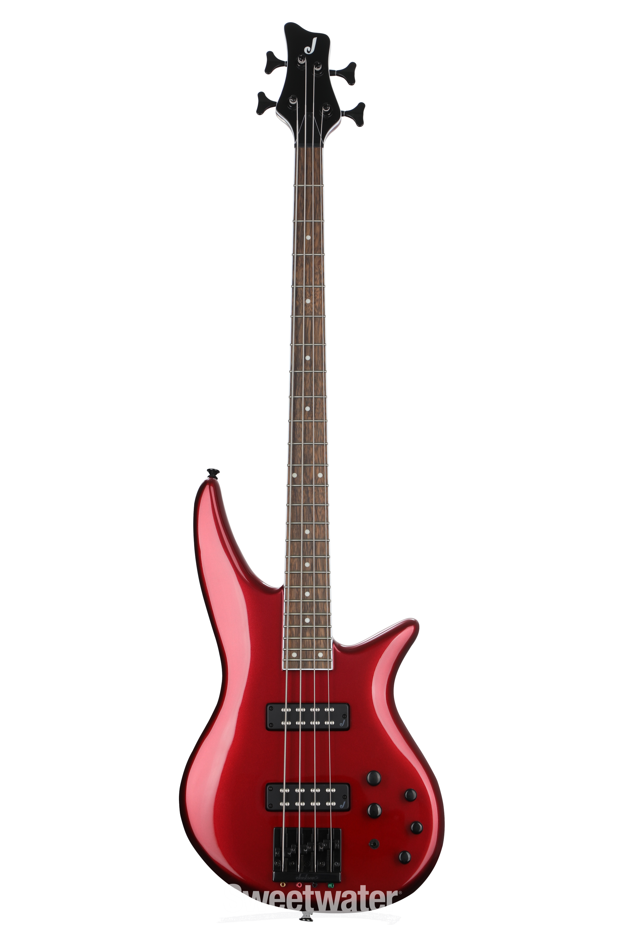 Jackson X Series Spectra Bass Guitar - Candy Apple Red | Sweetwater