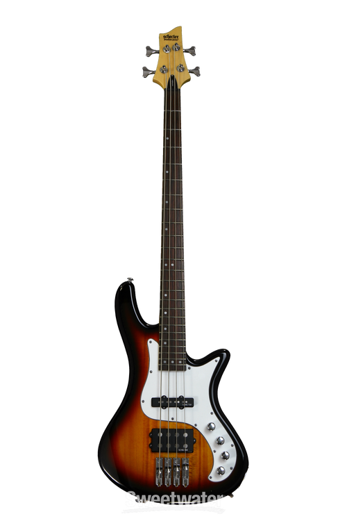 Schecter Stiletto Vintage - 3-tone Sunburst, 4-string | Sweetwater