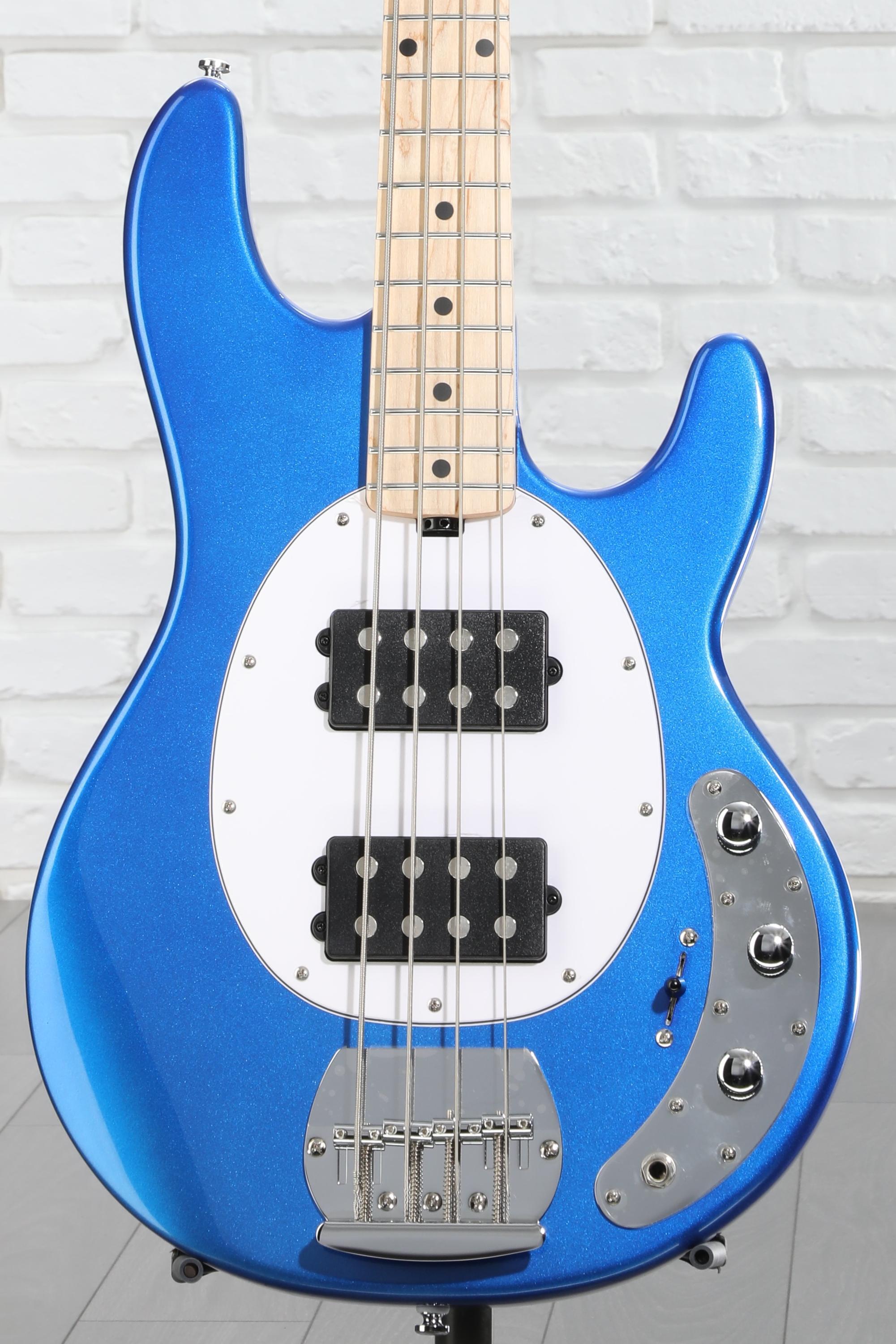 Sterling By Music Man StingRay RAY4HH Bass Guitar - Cobra Blue