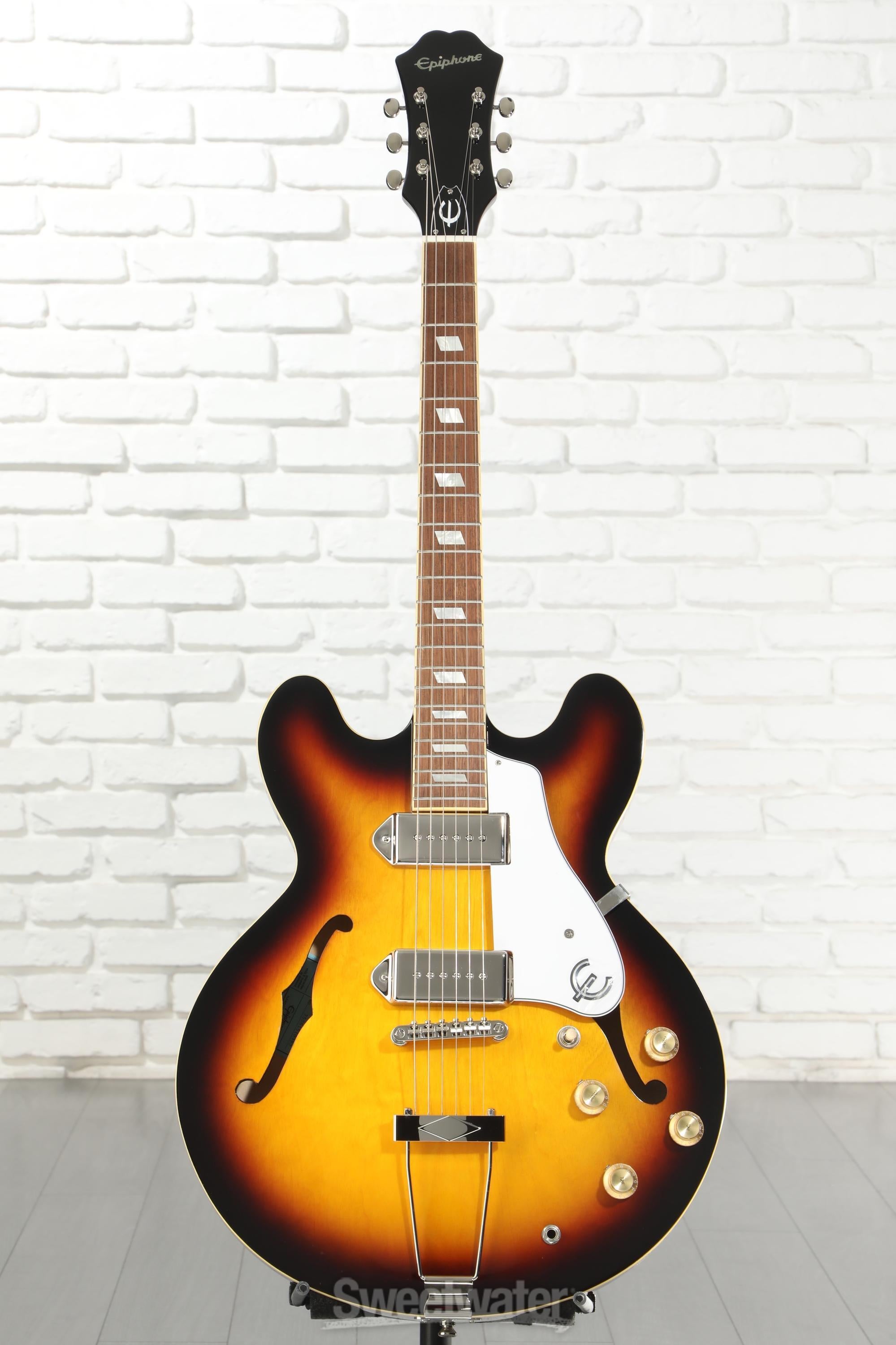 Epiphone Casino Hollowbody Electric Guitar - Vintage Sunburst