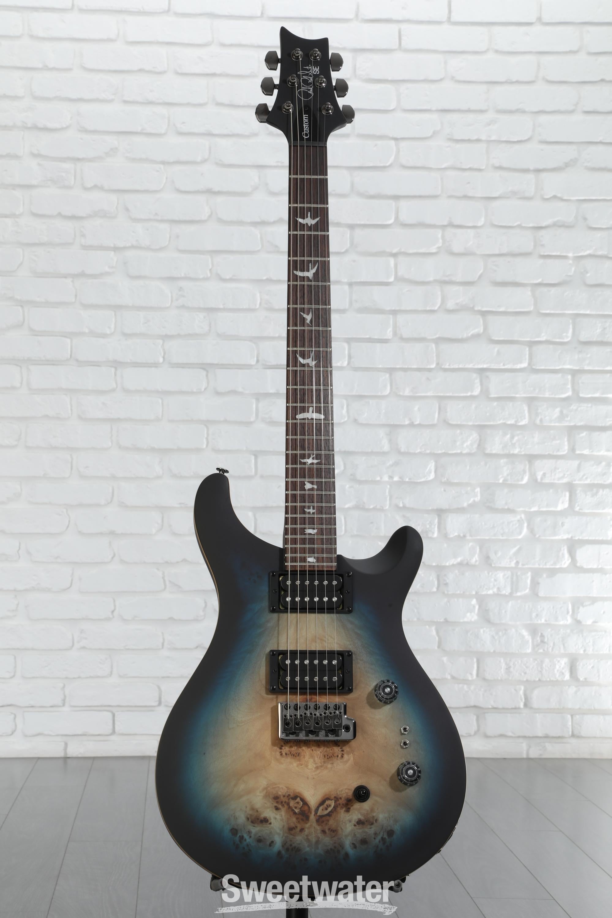 PRS SE Custom 24-08 Exotic Electric Guitar - Lake Blue