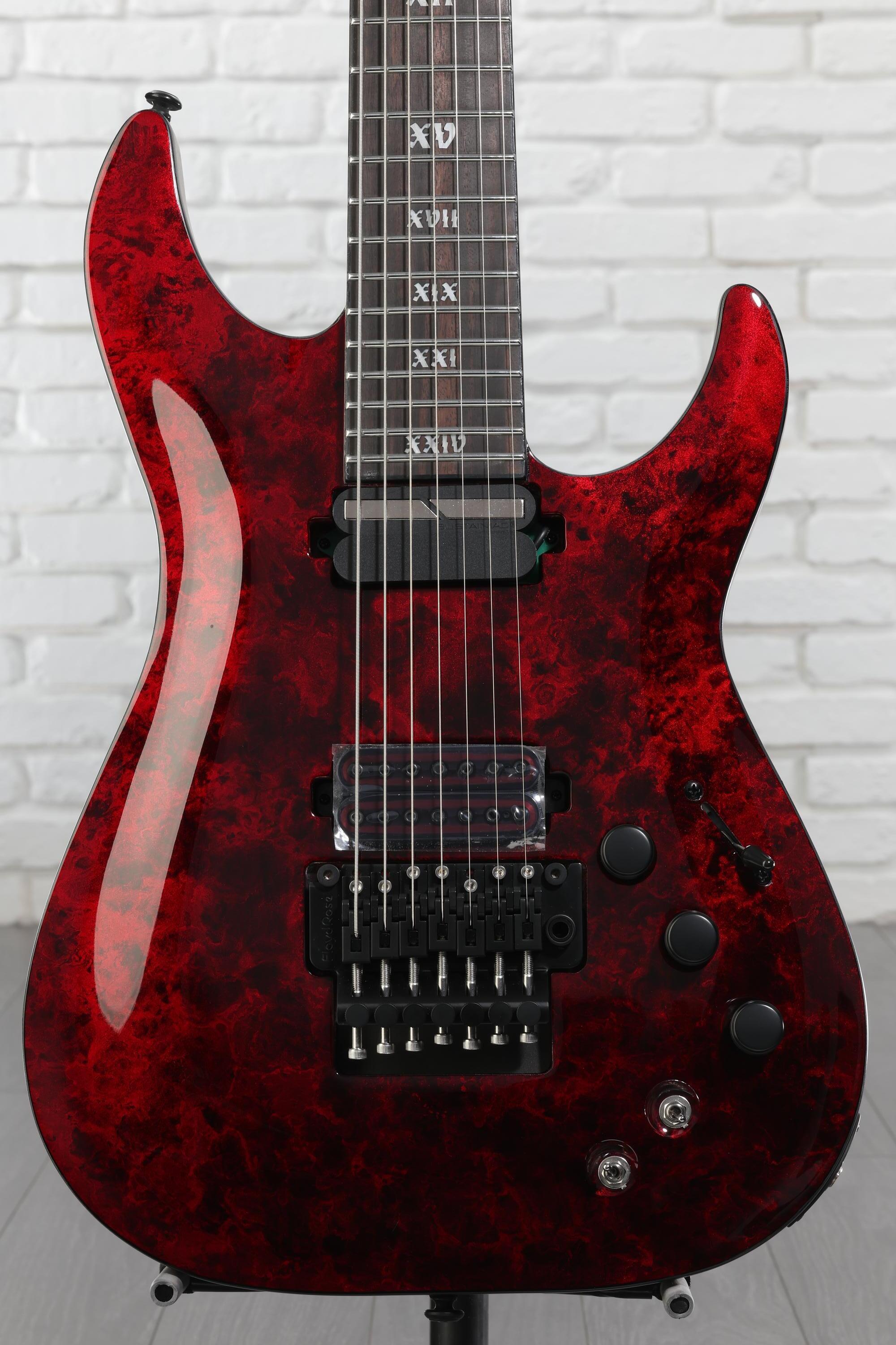 Schecter C-7 FR-S Apocalypse Electric Guitar - Red Reign | Sweetwater
