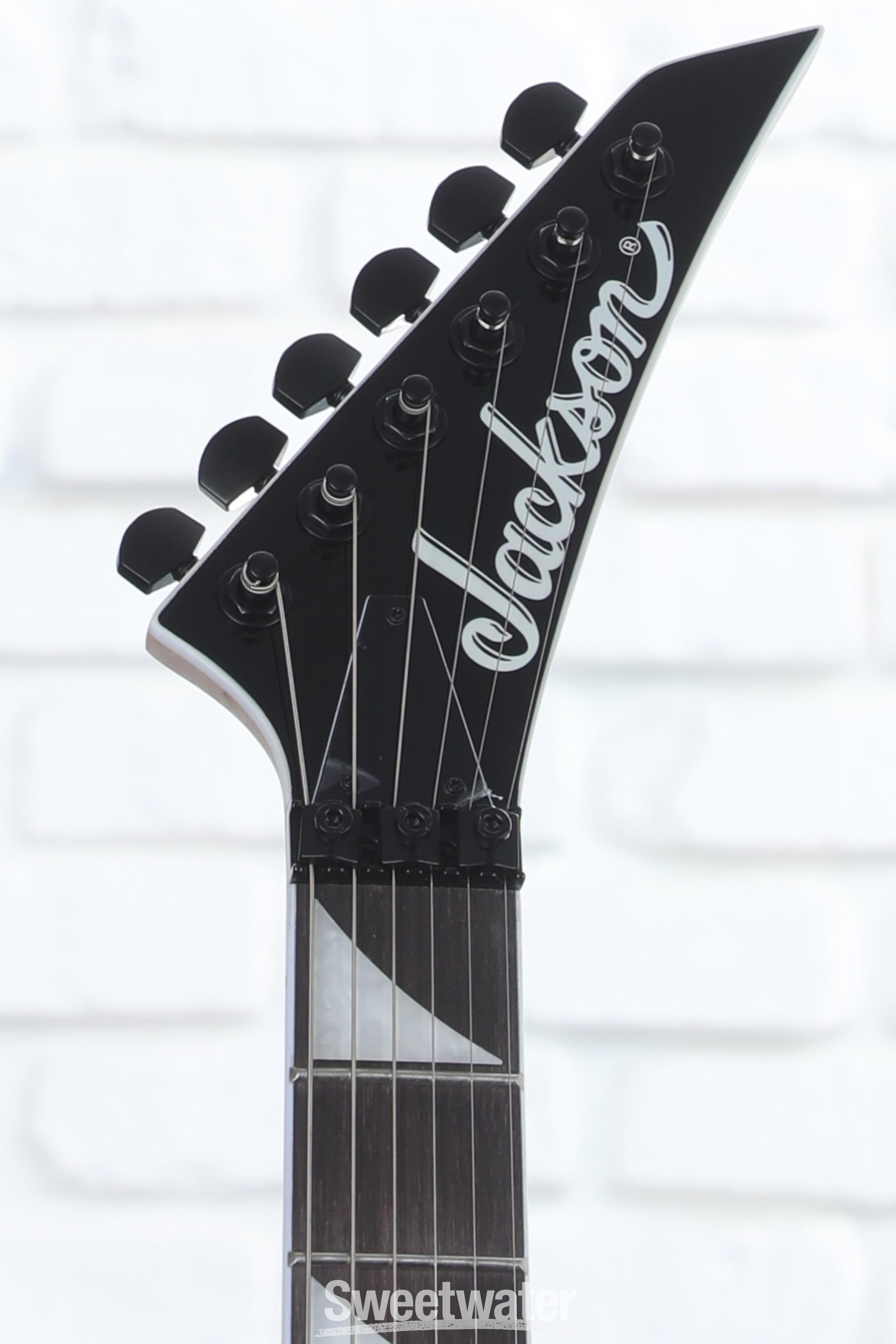 Jackson Rhoads JS32 Electric Guitar - Black with White