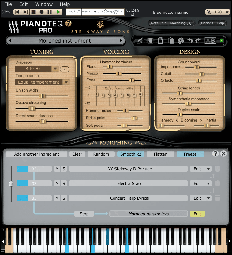 MODARTT Pianoteq 8 Pro Edition Virtual Instrument Software