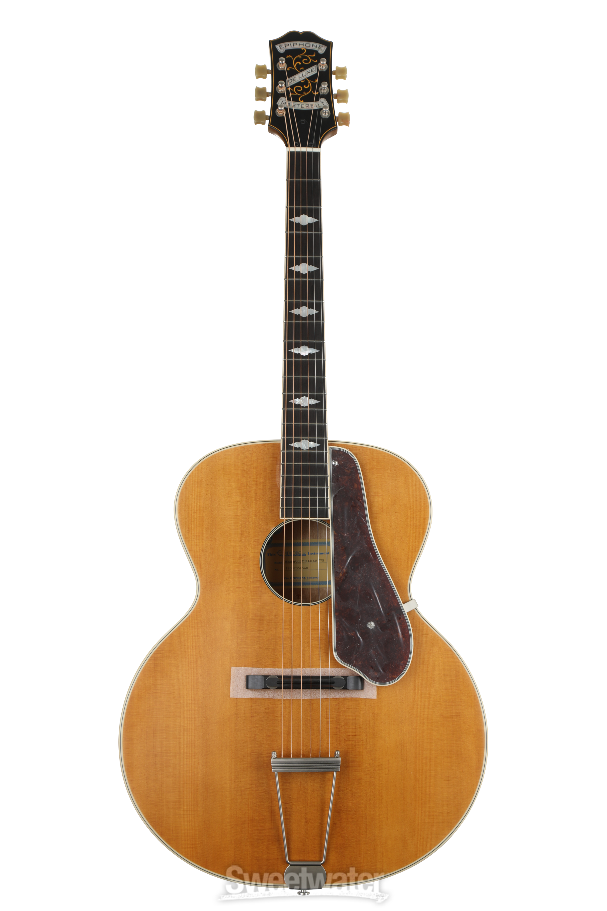 新品 「Epiphone 【Masterbilt Century Zenith Classic Vintage Natural 】」 Open Box Epiphone Masterbilt Century Collection De Luxe Classic F