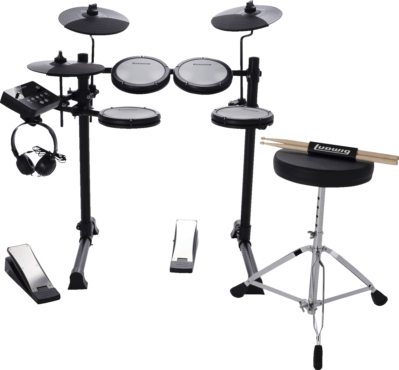 Photo of Ludwig Edge Electronic Drum Kit