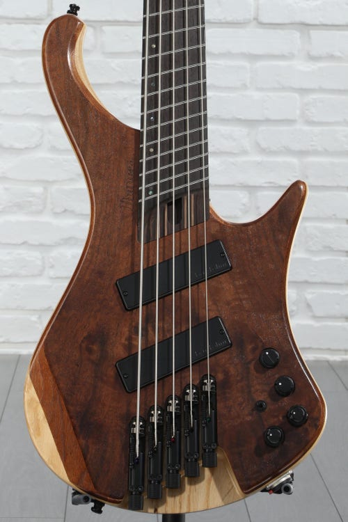 Ibanez Bass Workshop EHB1265MS 5-string Bass Guitar - Natural Mocha Low Gloss
