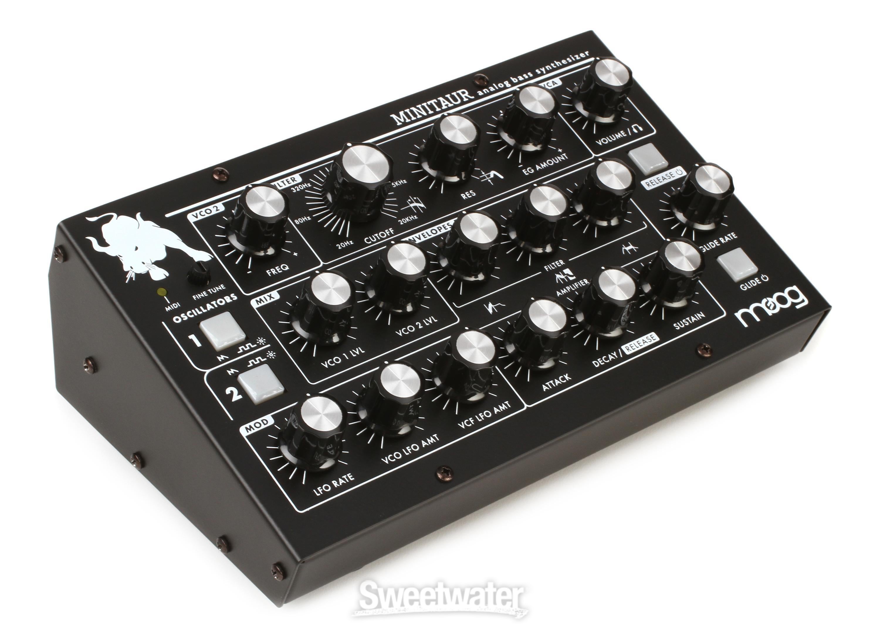 Moog Minitaur Analog Bass Synthesizer | Sweetwater