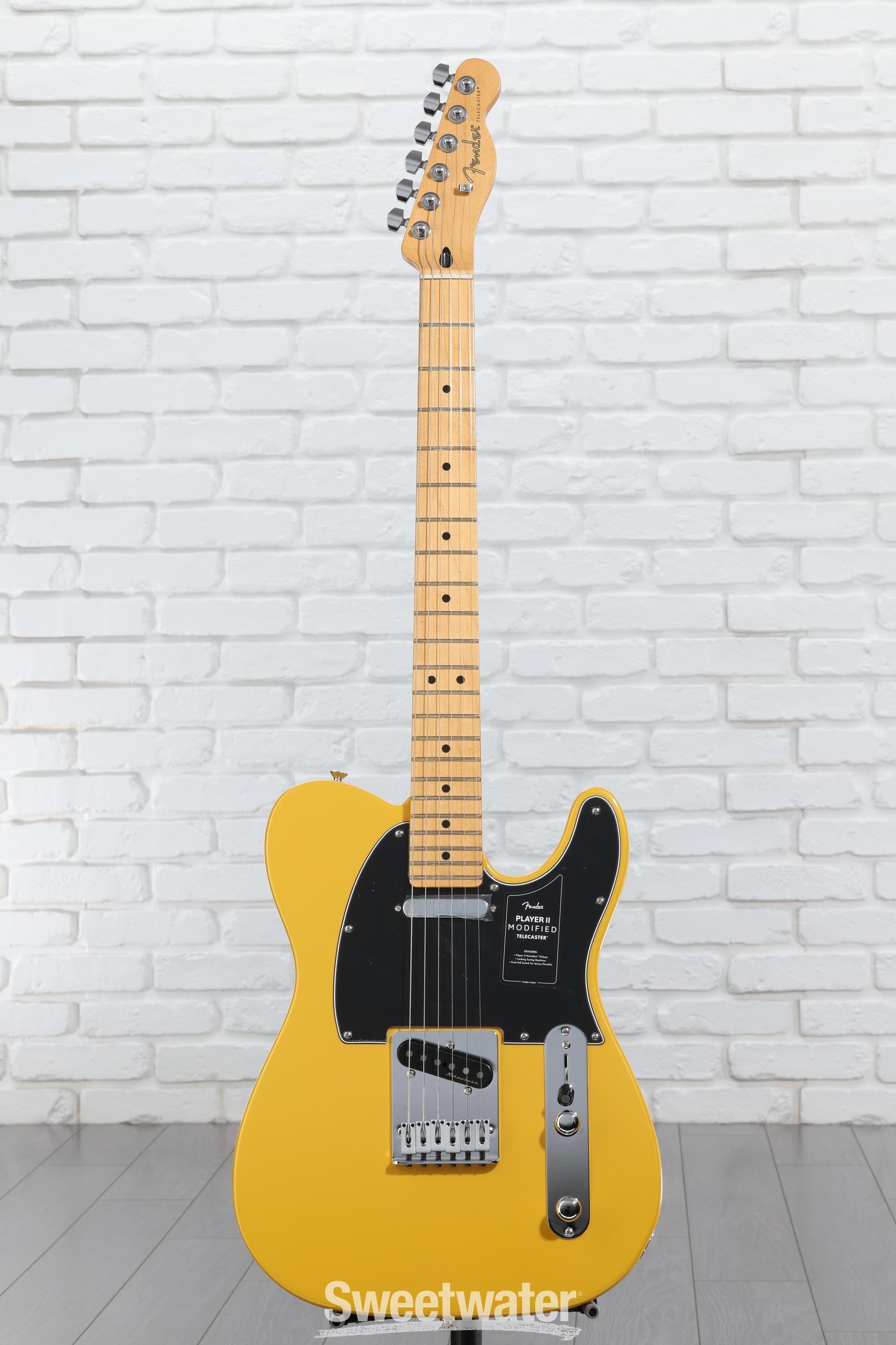 Fender Player Telecaster　LH　イエロー Fender Player II Telecaster Left-handed Electric Guitar