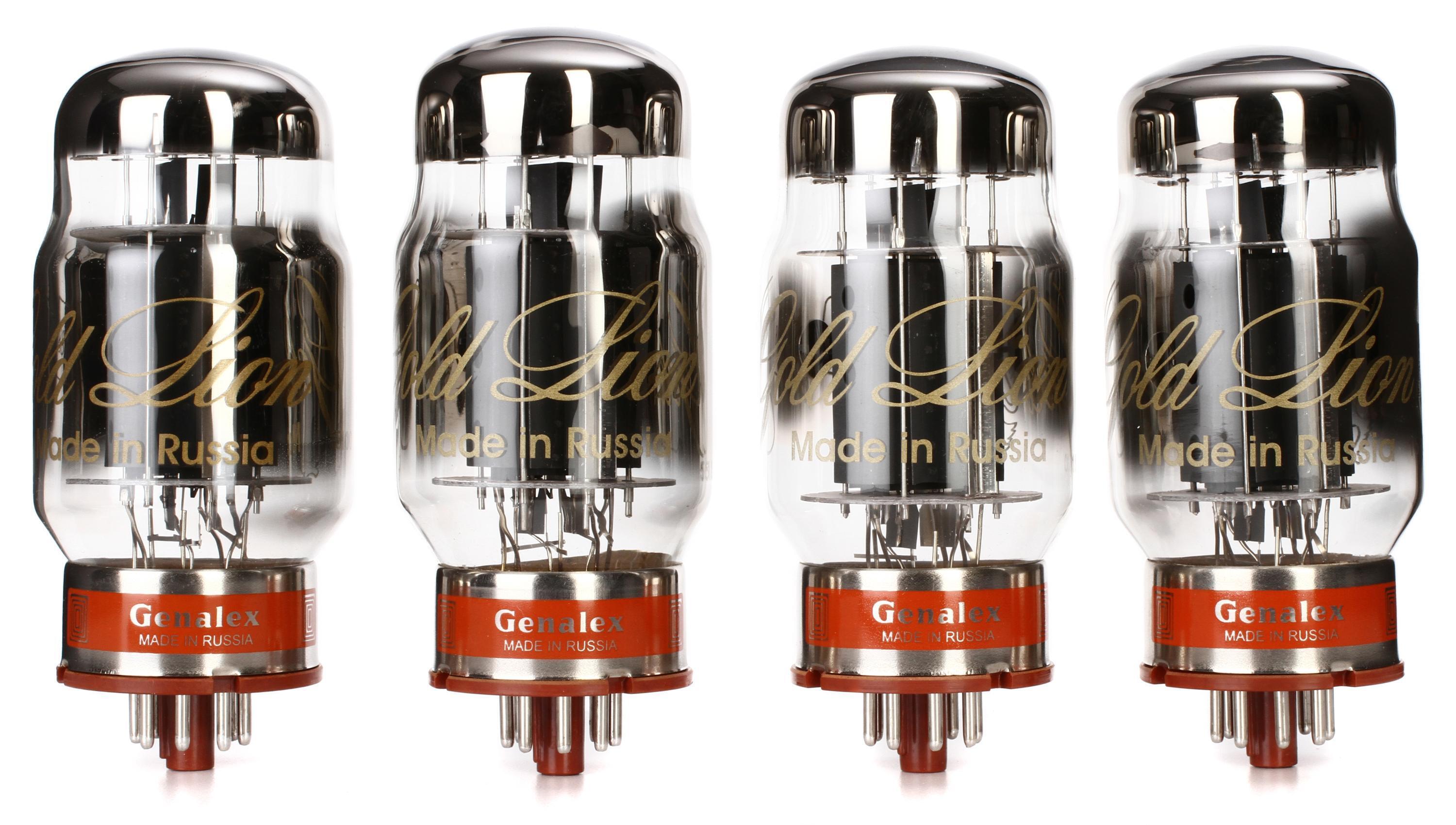 Genalex Gold Lion KT88 Power Tubes - Matched Quartet | Sweetwater