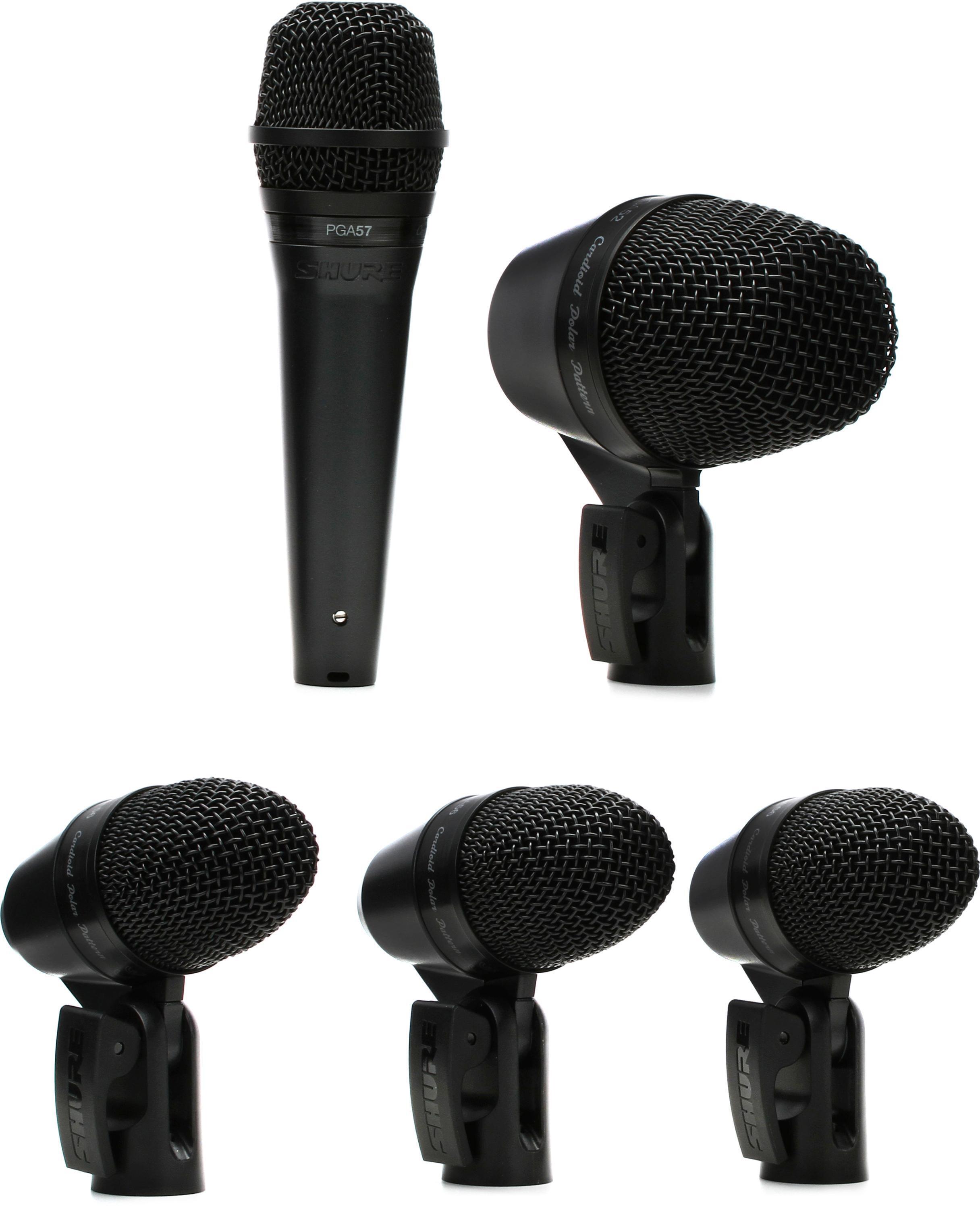 Shure PGADRUMKIT5 5-piece Drum Microphone Kit