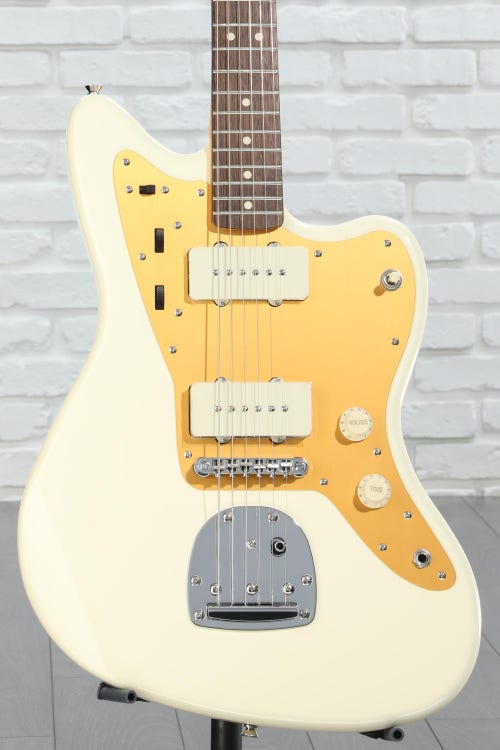 Squier J Mascis Signature Jazzmaster - Vintage White with Indian Laurel Fingerboard