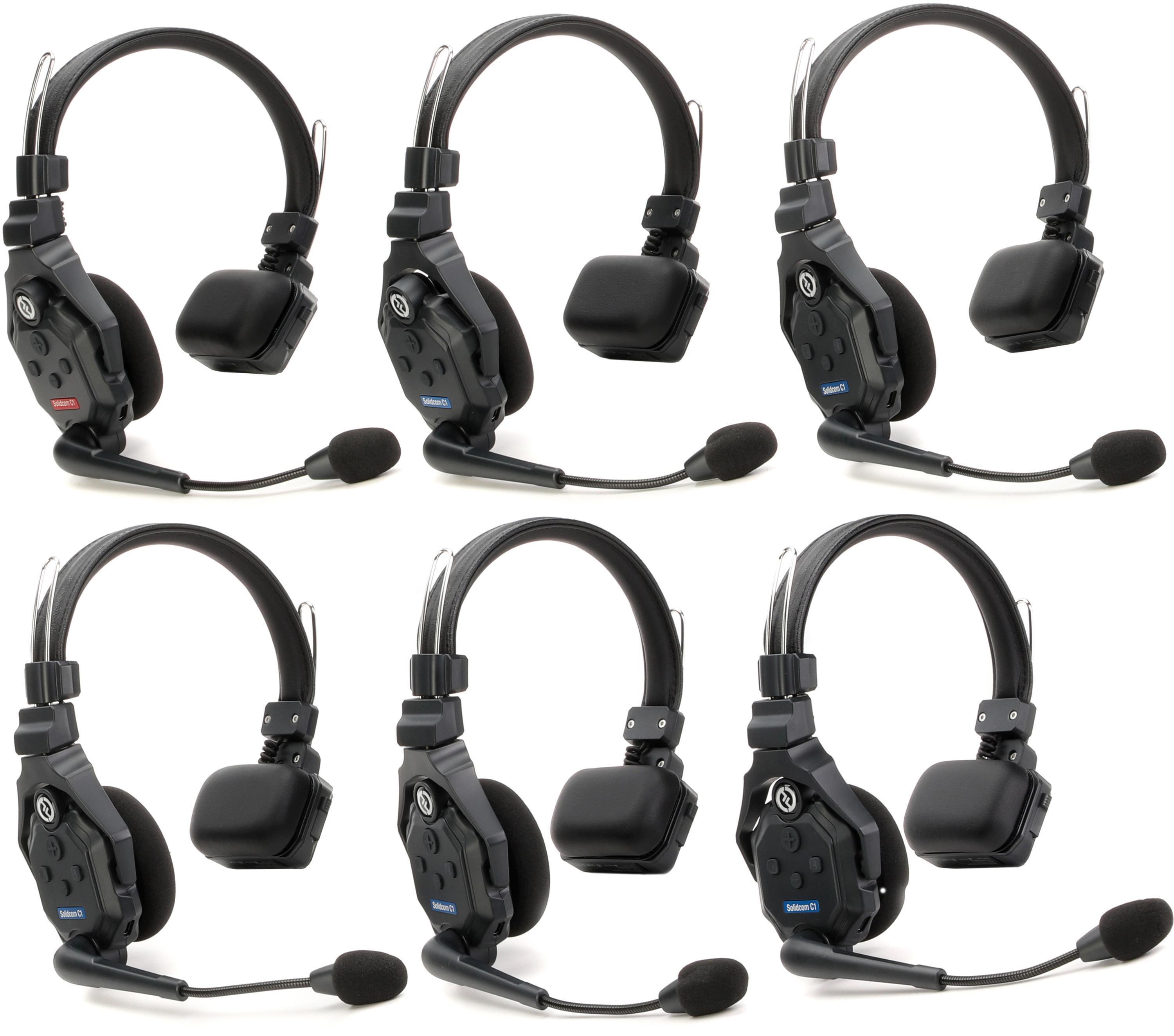 Hollyland C1 Wireless System 6 Headsets Sweetwater