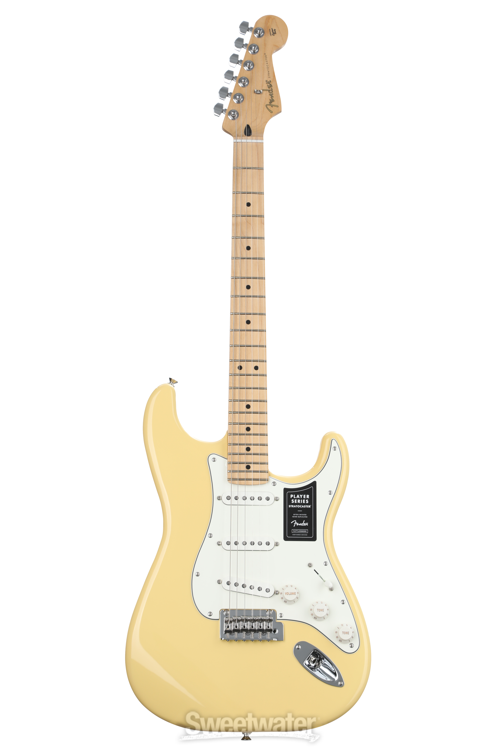 Fender Player Stratocaster - Buttercream with Maple Fingerboard