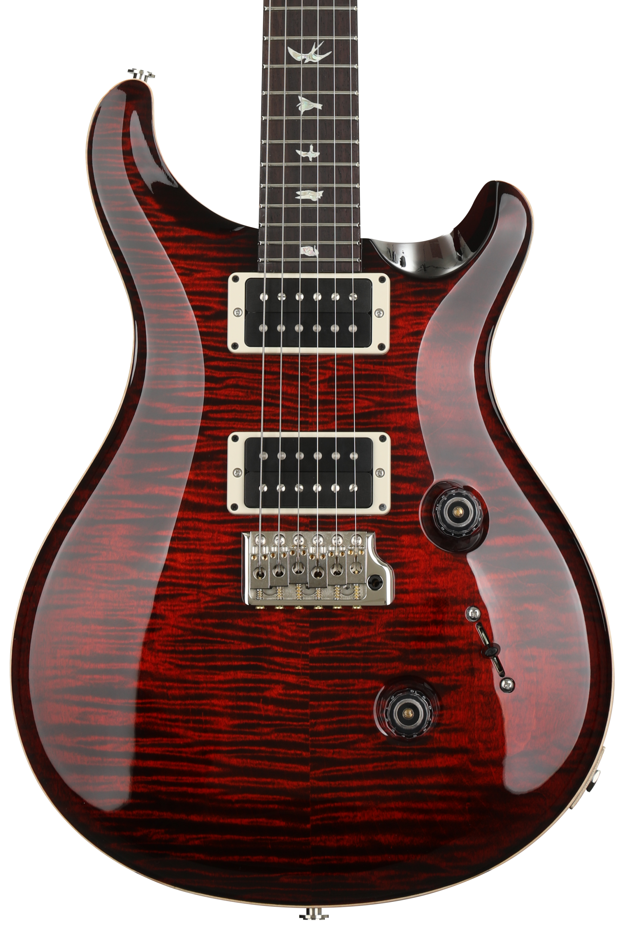 PRS Custom 24 Electric Guitar with Pattern Thin Neck - Fire