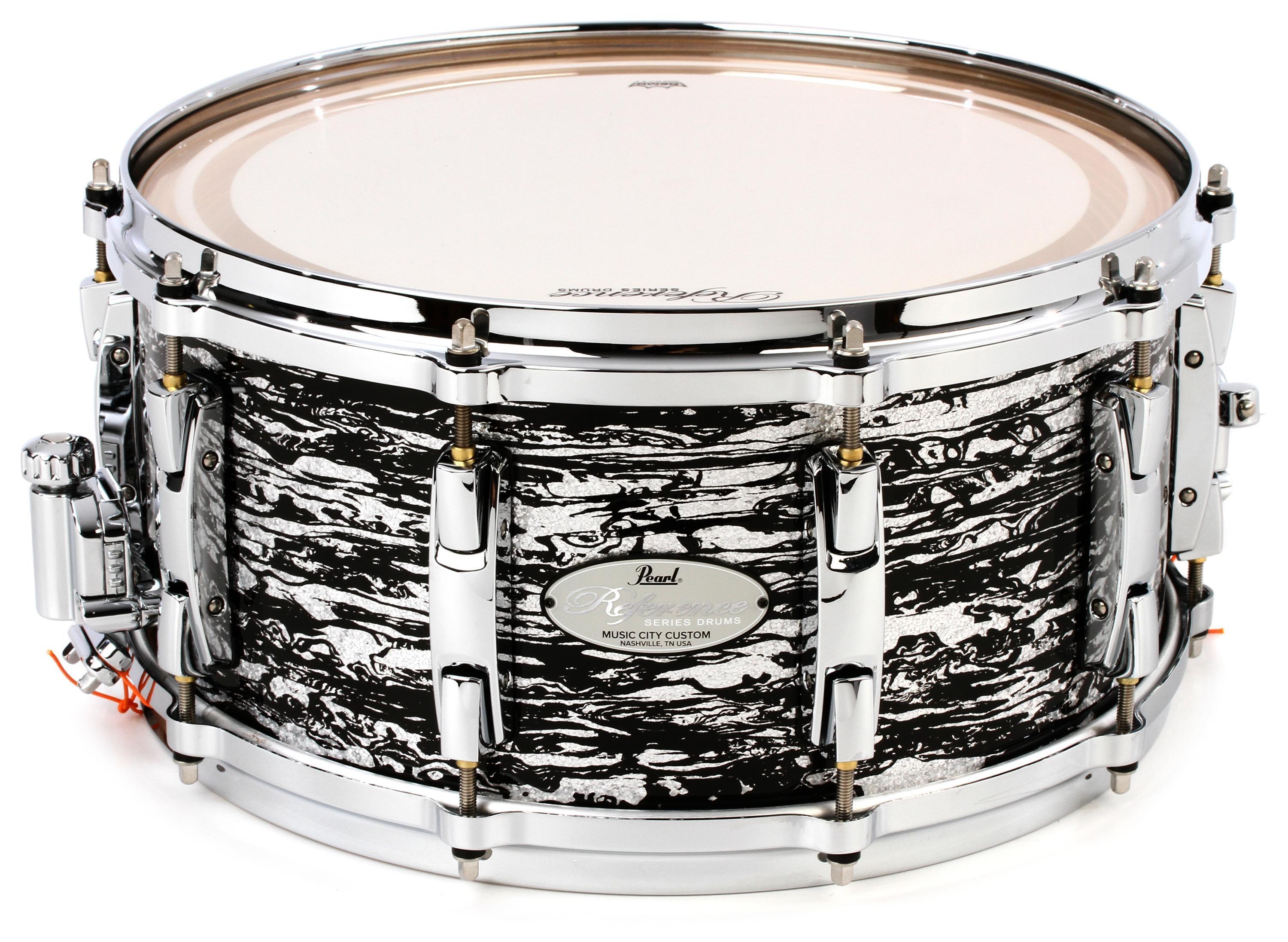 Pearl Reference One 14 x 6'' Brass Snare Drum at Gear4music