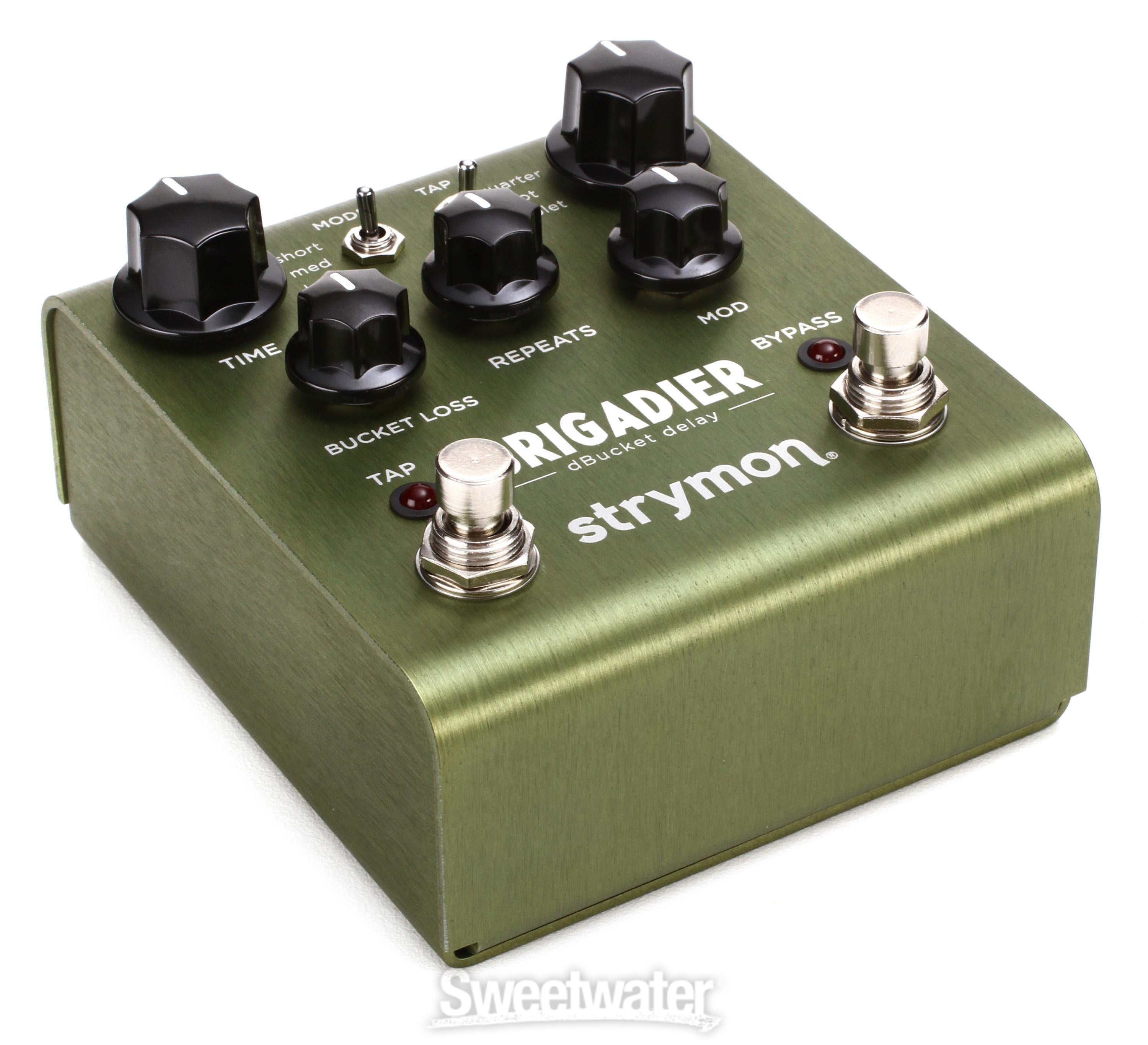 Strymon Brigadier dBucket Delay Pedal Reviews | Sweetwater