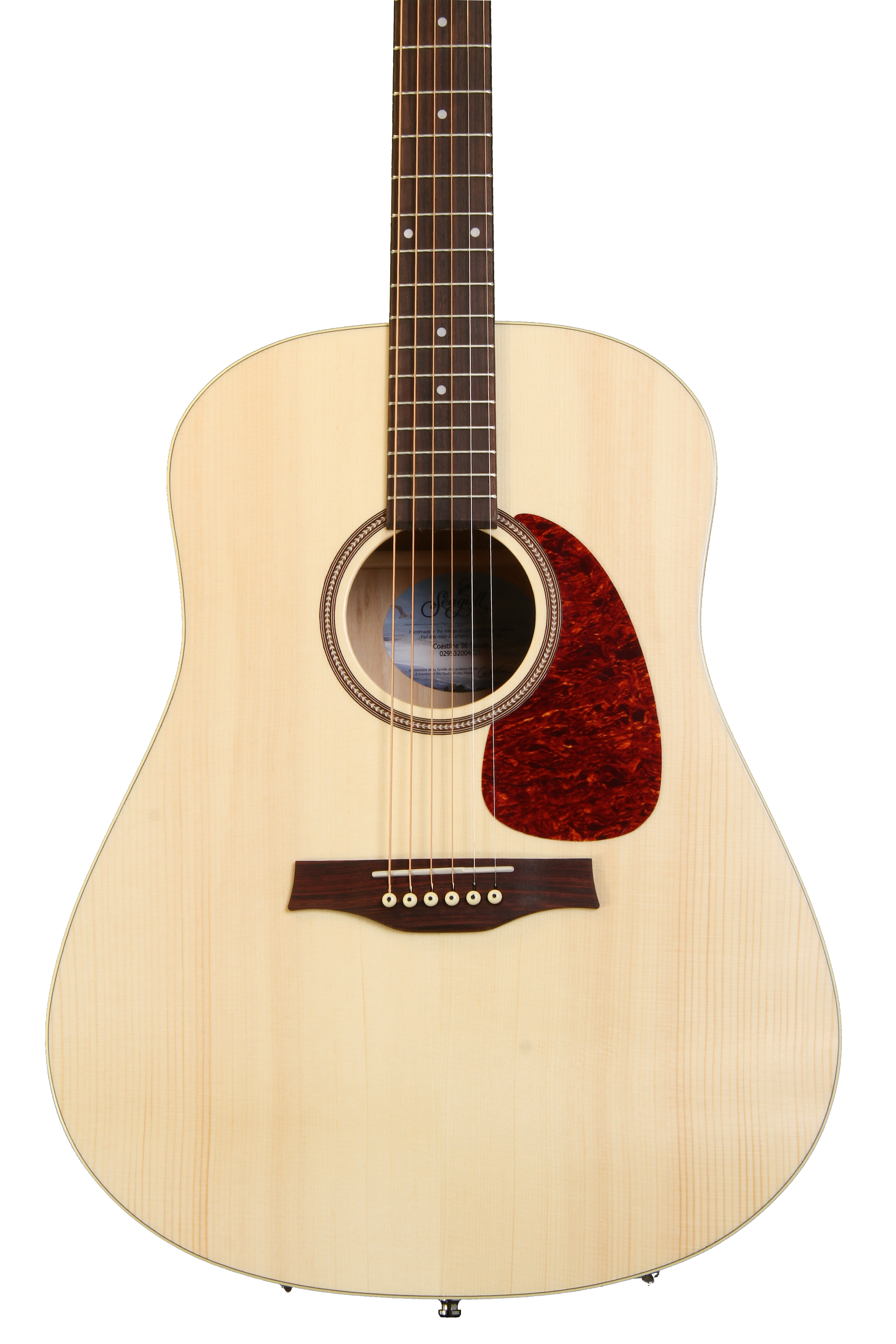 Seagull Guitars Coastline S6 Spruce - Natural | Sweetwater