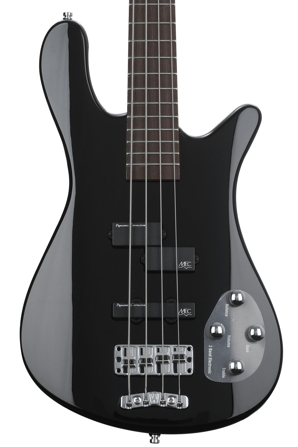 Warwick RockBass Streamer LX, Dent and Scratch - Solid Black