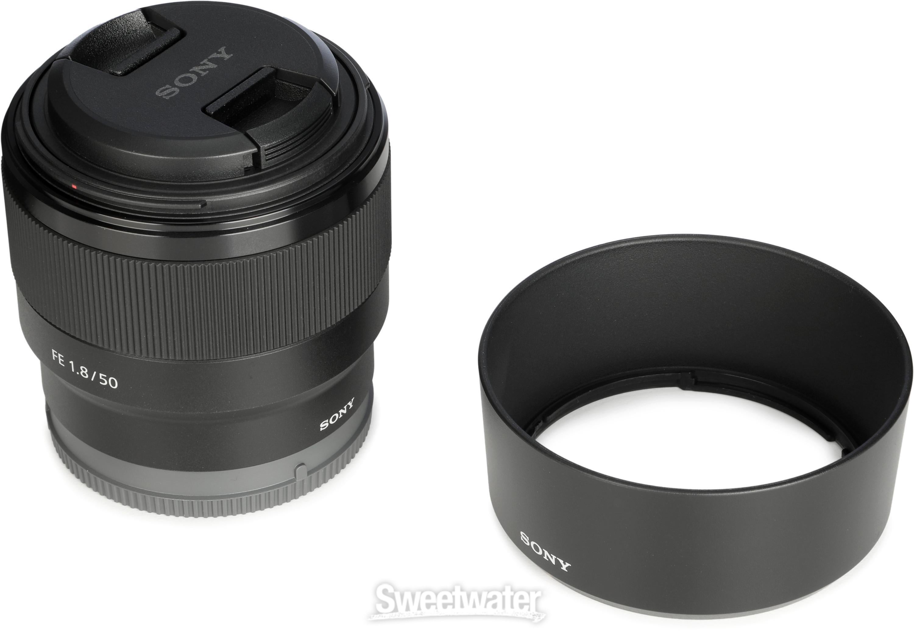 Sony cheapest FE 50mm F1.8 Full-frame Prime E-Mount Lens - SEL50F18F