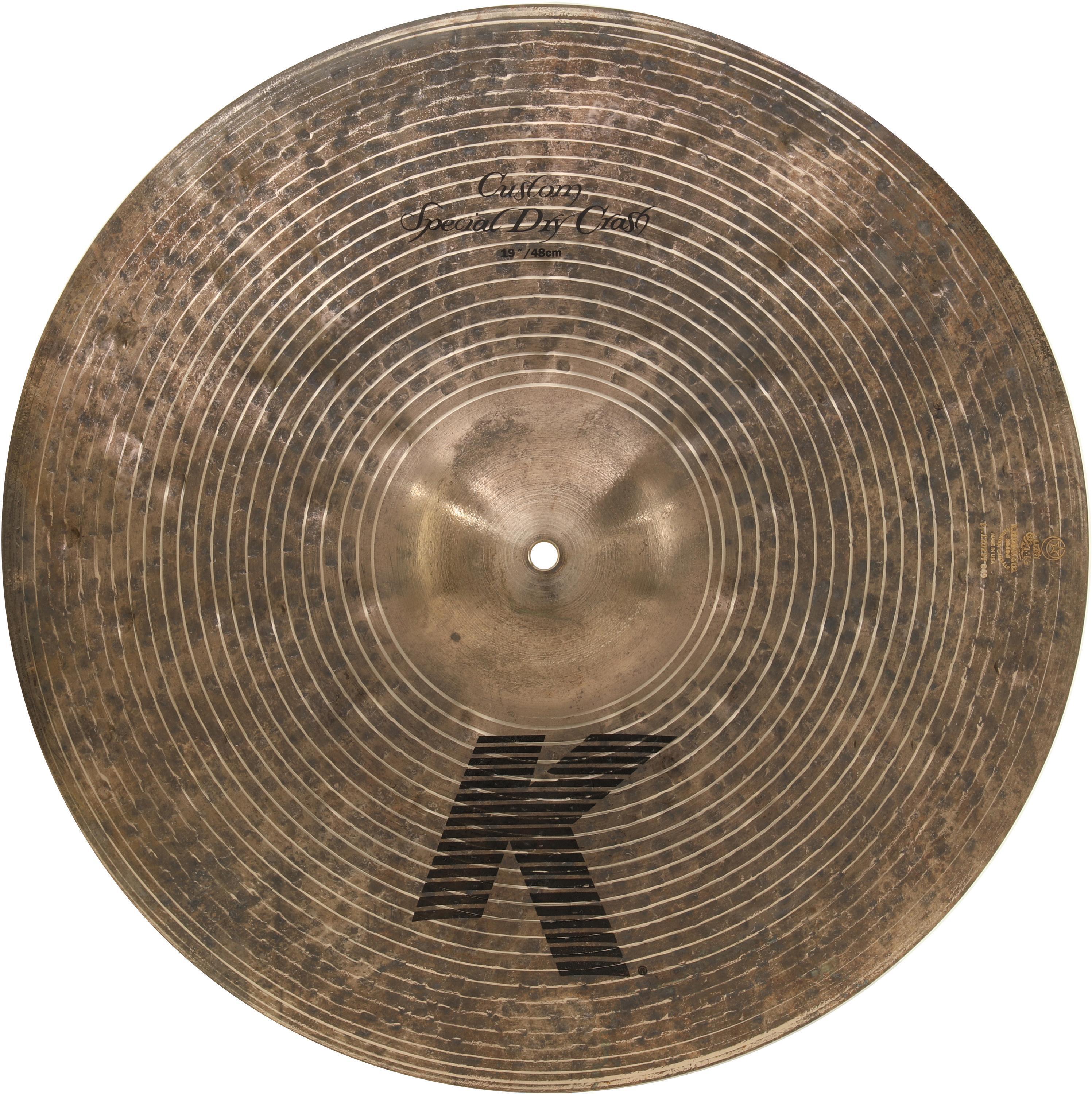 Zildjian 19 inch K Custom Special Dry Crash Cymbal