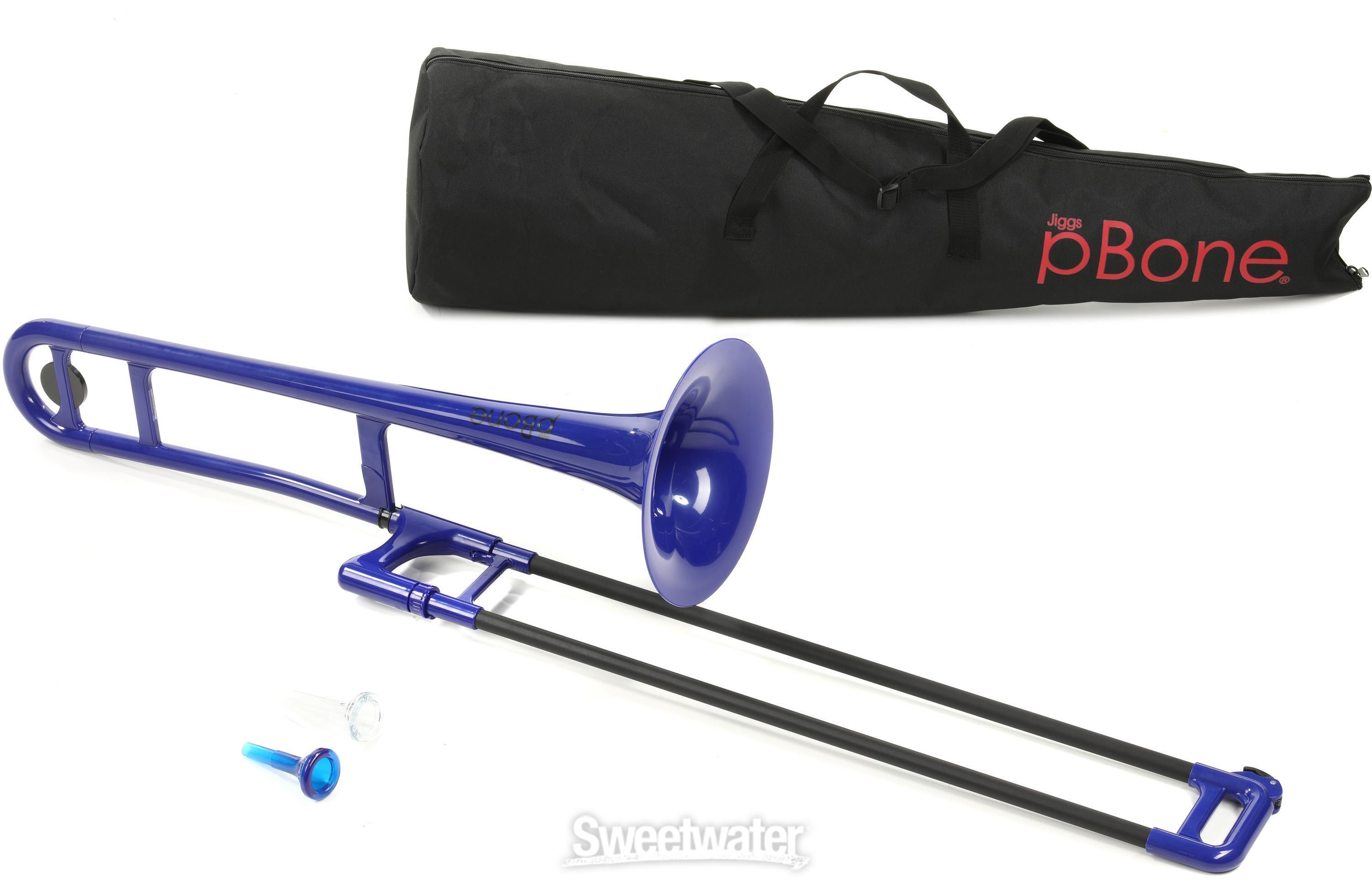 pBone Music pBone Trombone - Blue