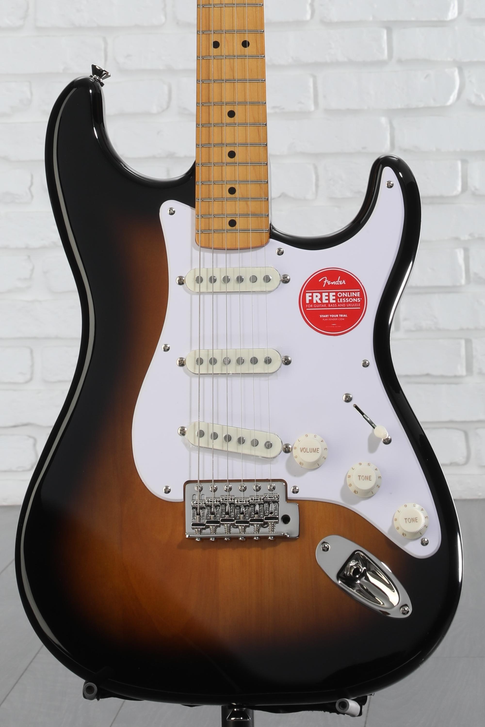 ギター squier classic vibe '50 stratocaster Amazon.com: Squier Classic Vibe 50s Stratocaster Electric