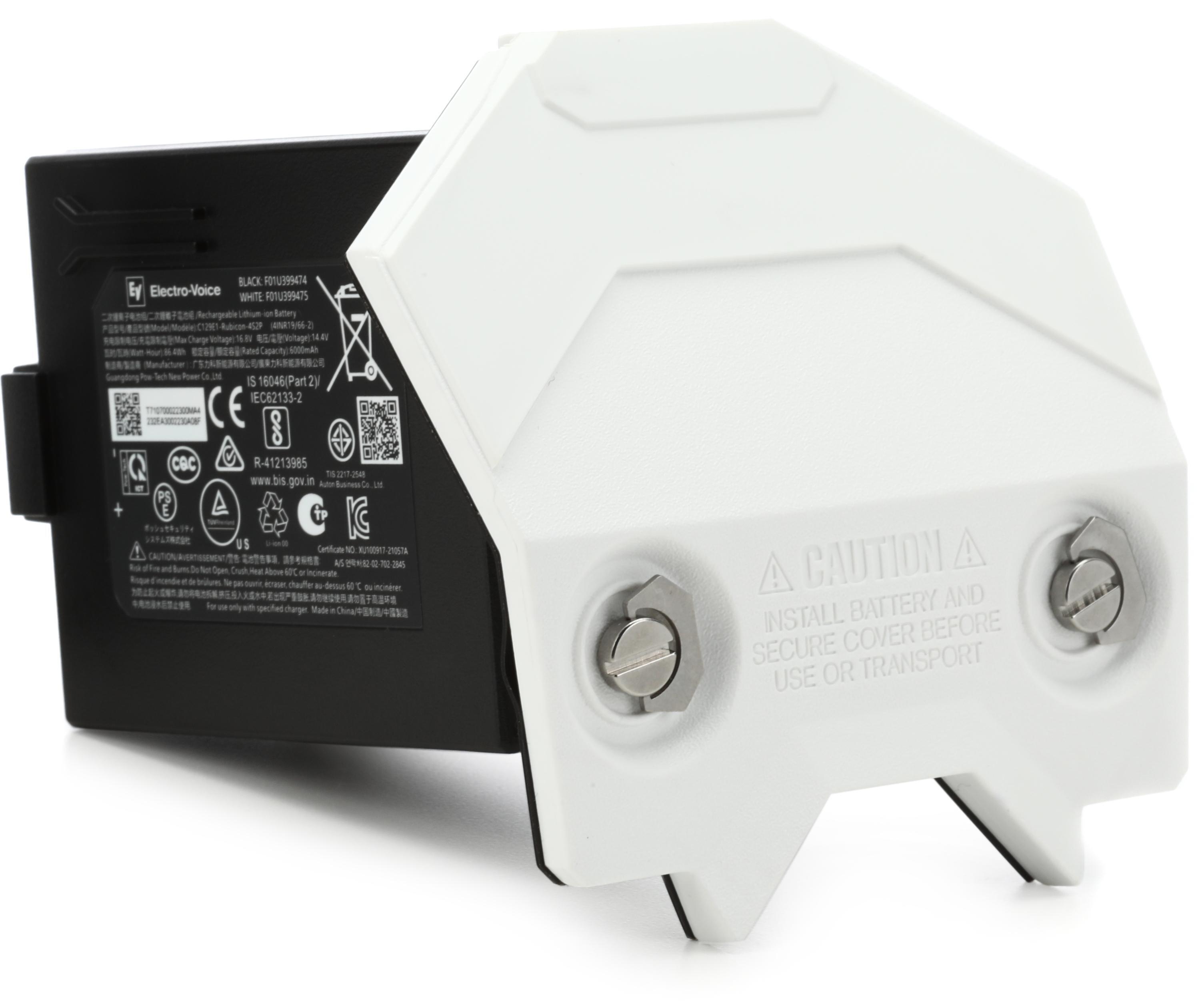 Electro-Voice Everse 8 Battery Pack Assembly - White | Sweetwater