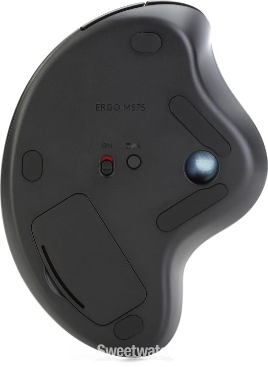 Logitech Ergo M575 Wireless Trackball - Black