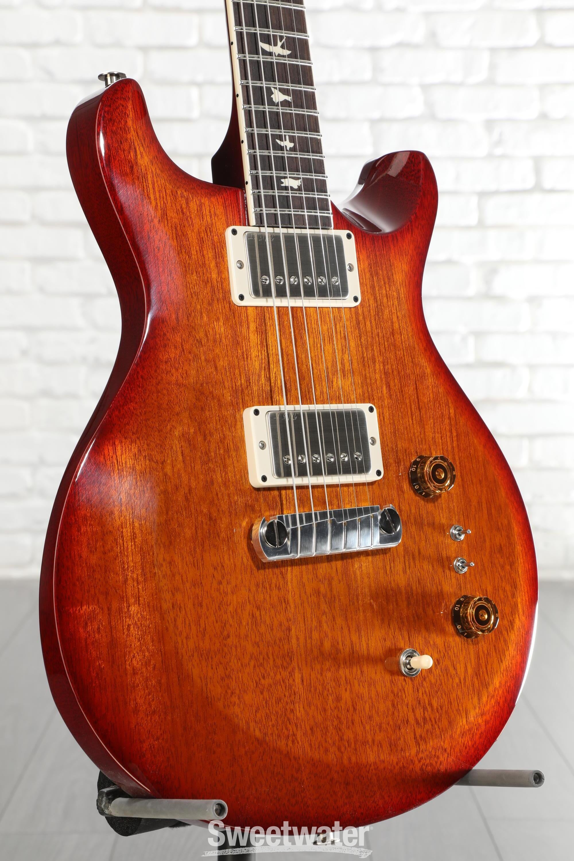 Photo of PRS S2 Mira 594 Electric Guitar - Dark Cherry Sunburst