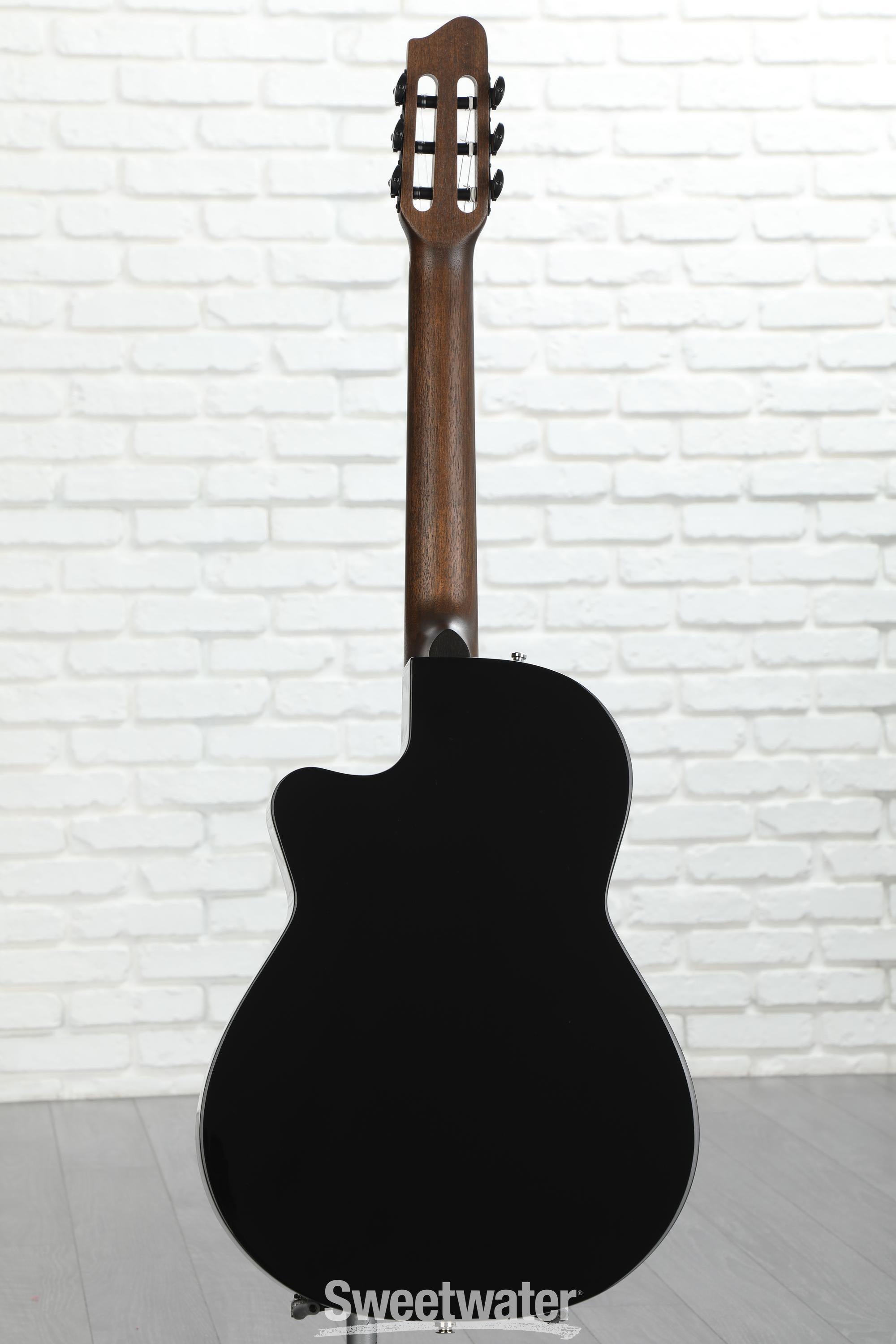 Godin Arena Pro LTD Nylon Acoustic-electric Guitar - Onyx Black