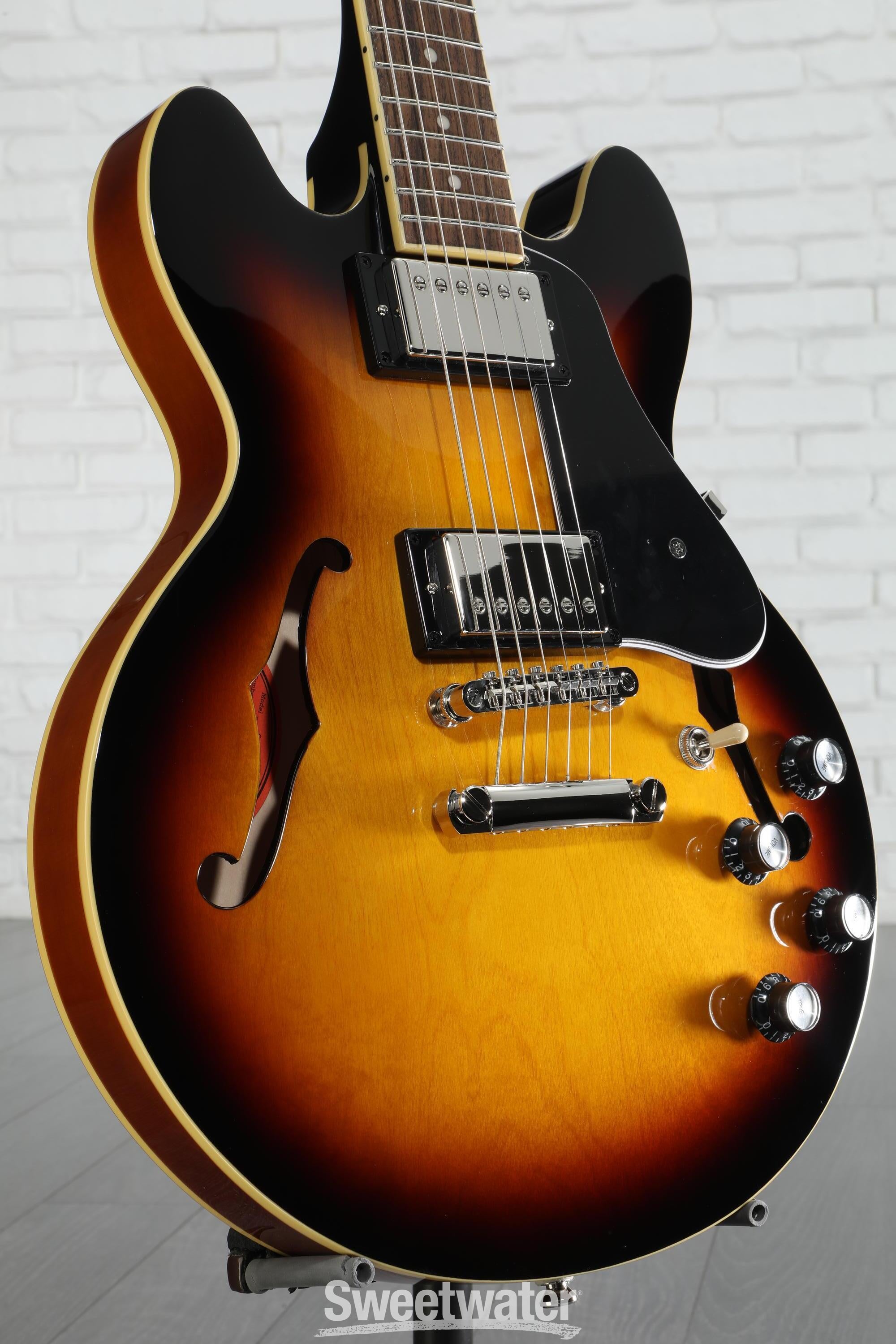 エピフォンES-339yukiteru Epiphone ES-339 Semi-hollowbody - Vintage Sunburst | Sweetwater
