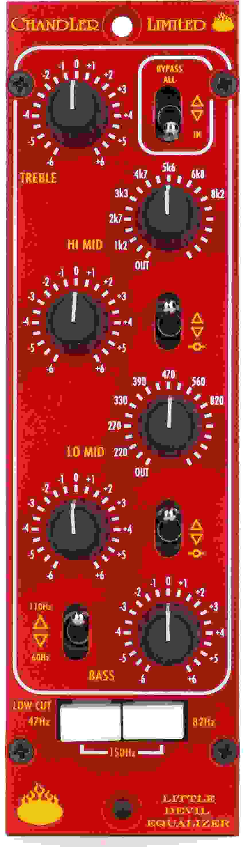 Chandler Limited Little Devil EQ 500 Series 4-band Parametric Equalizer