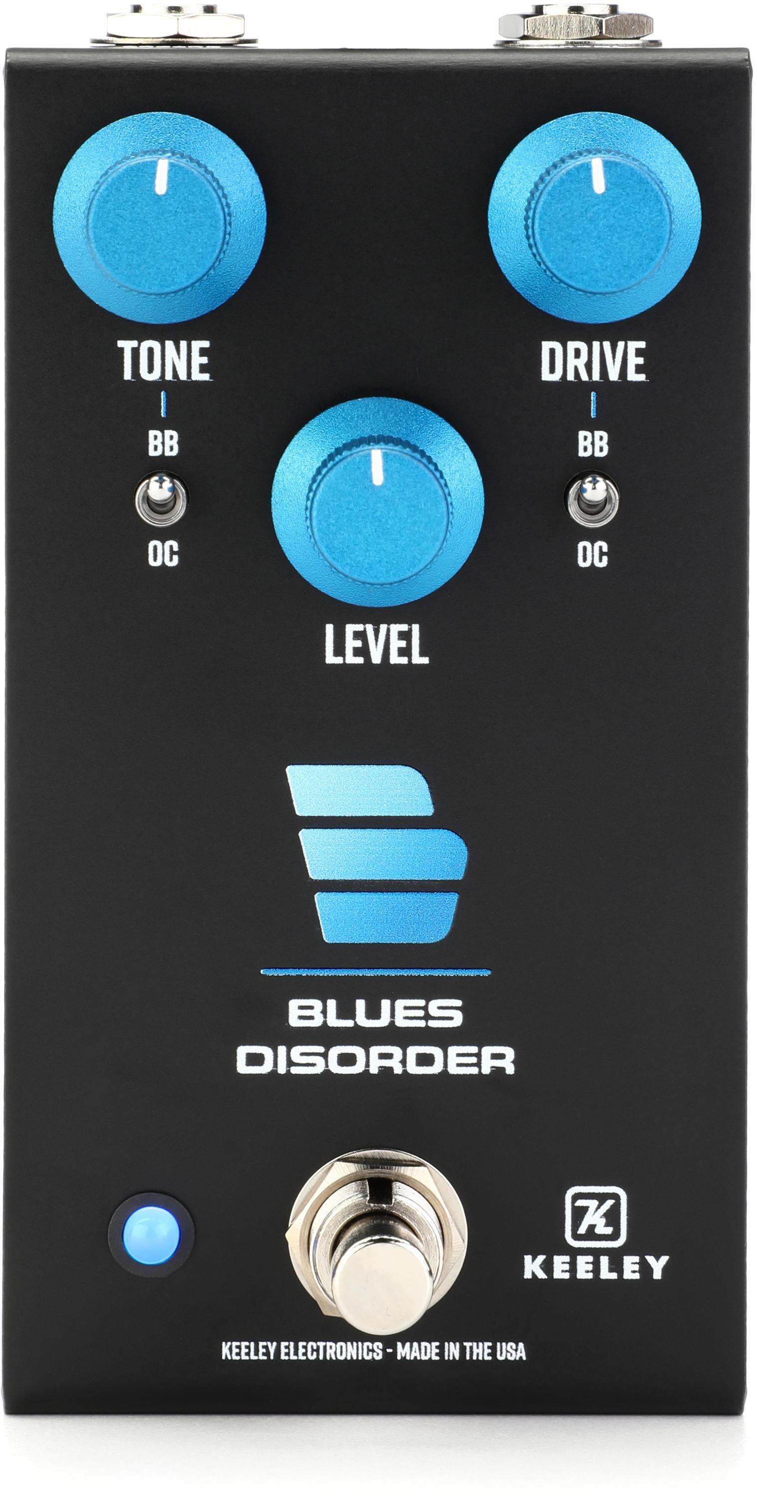 Bundled Item: Keeley Blues Disorder Overdrive Pedal
