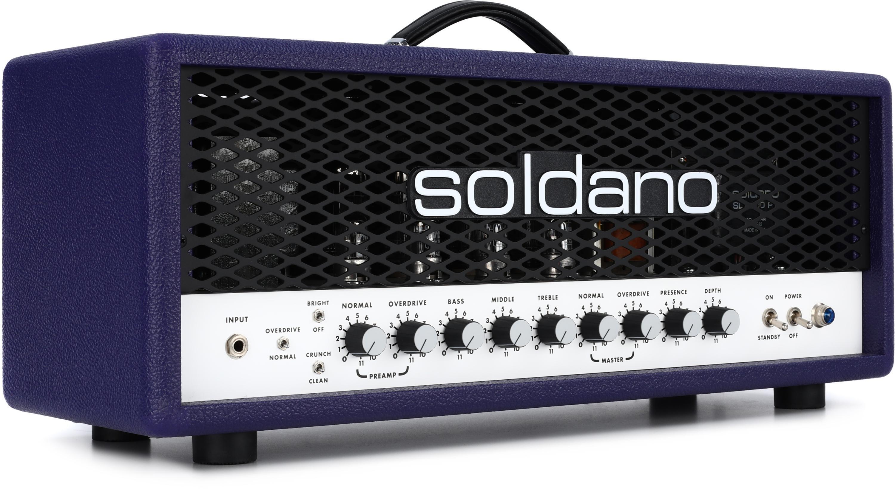 Soldano SLO Super Lead Overdrive  watt Tube Head   Purple