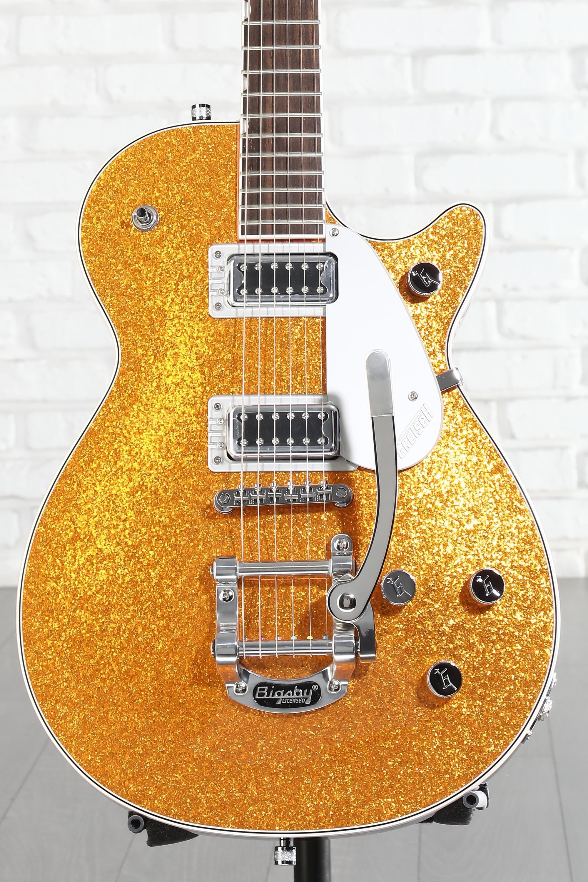 Gretsch Electromatic Jet Electric Guitar - Gold Sparkle | Sweetwater