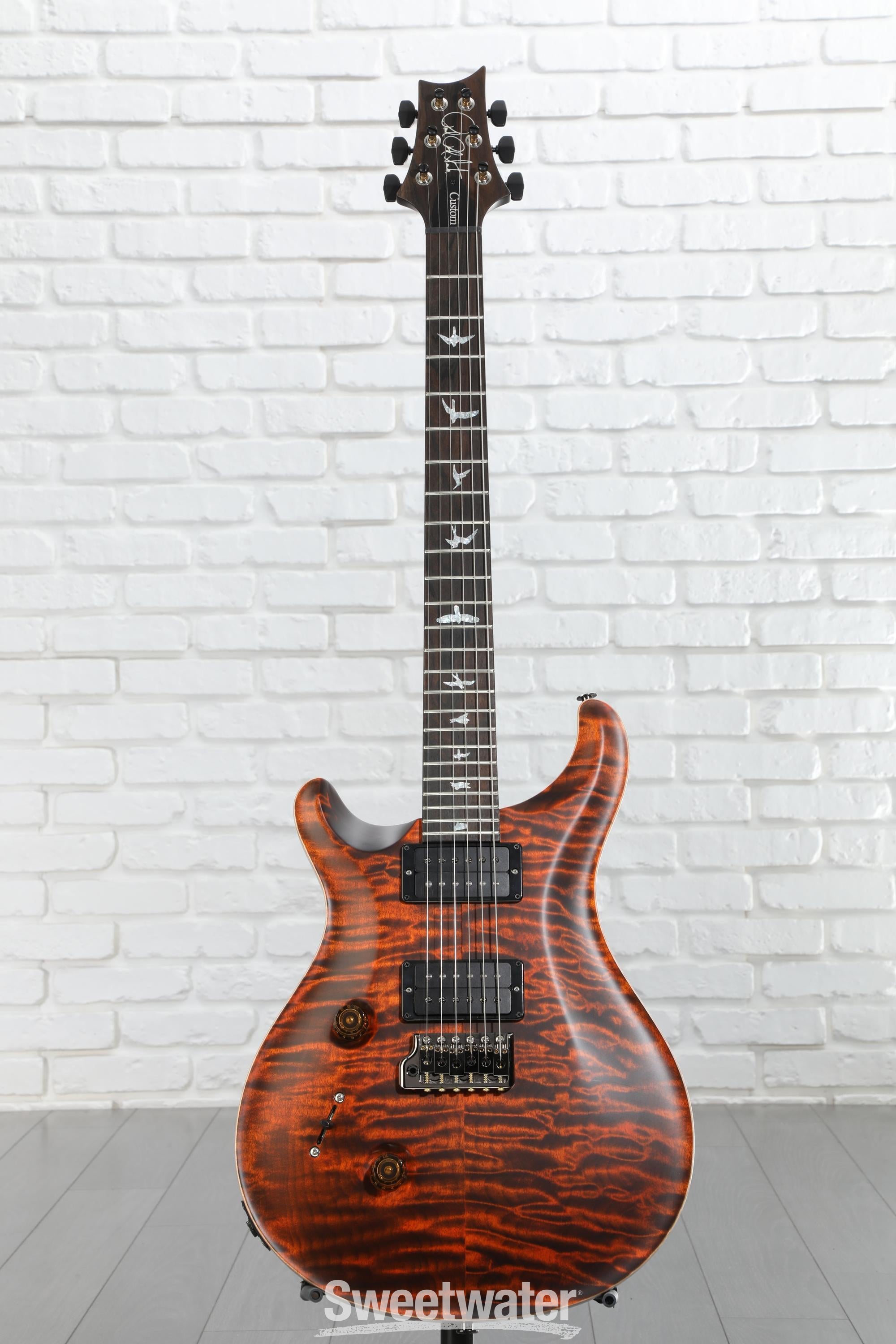 PRS Wood Library Custom 24 Left-handed 10-Top Electric Guitar