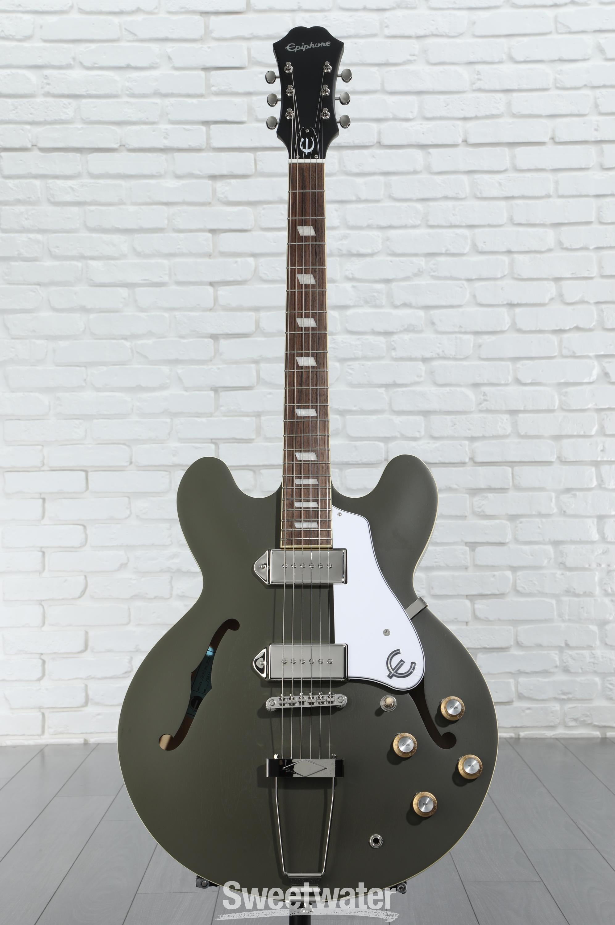 Epiphone Casino Worn - Worn Olive Drab #10145 – Empire Music