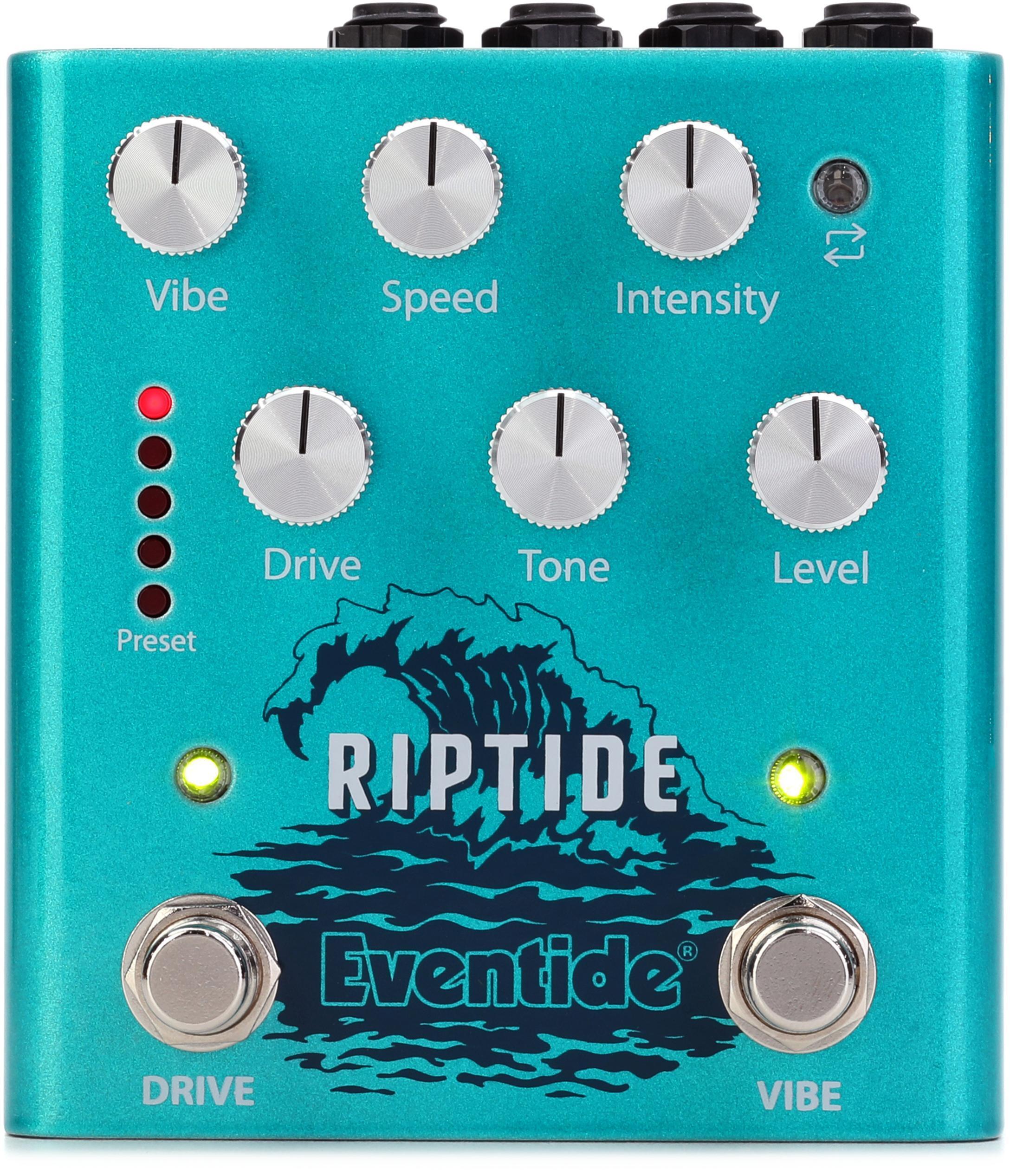 (新品未使用)Eventide Riptide Eventide Riptide Stereo Drive and Uni-Vibe Effects Pedal