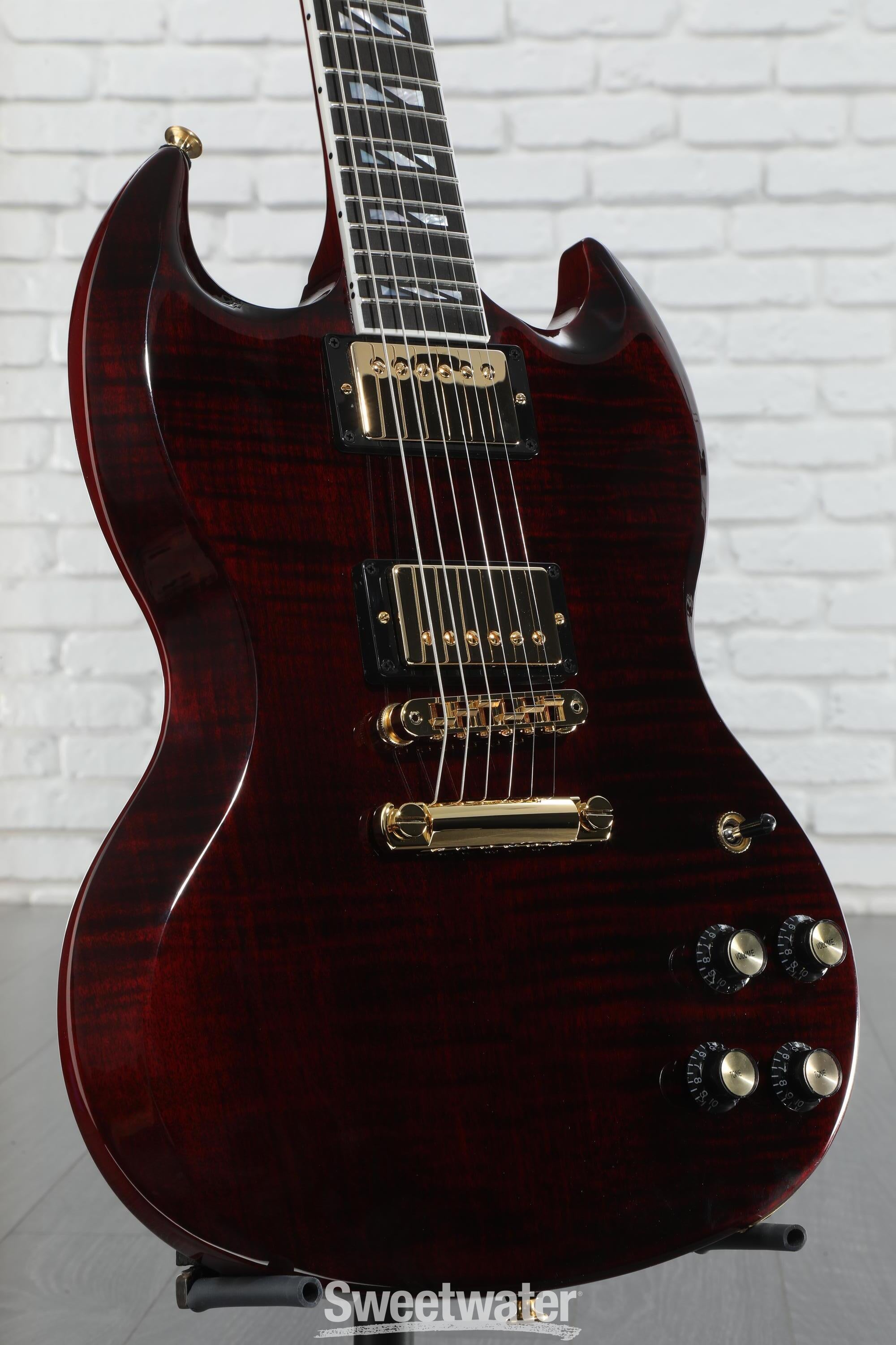Gibson SG Supreme Electric Guitar - Wine Red | Sweetwater