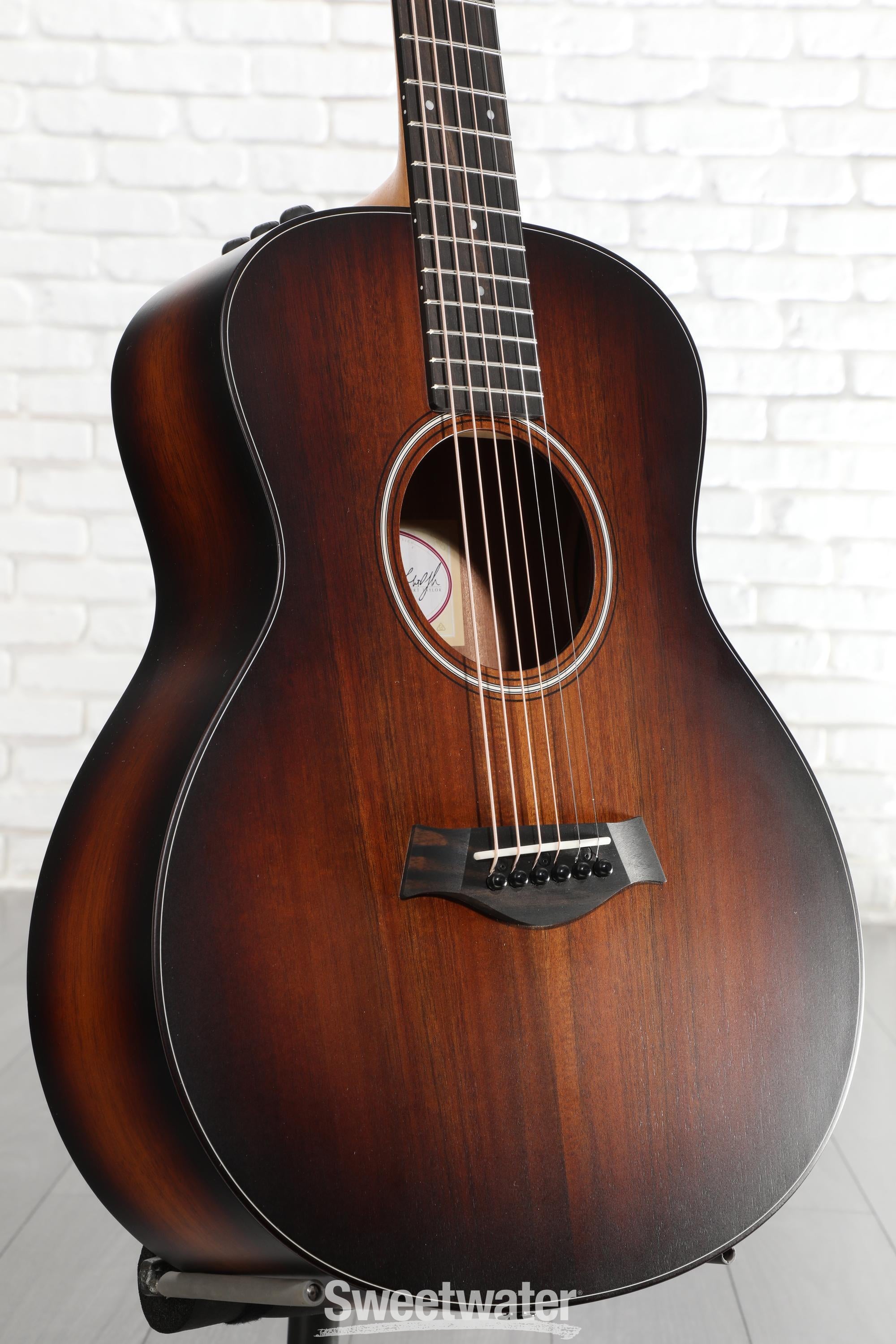Photo of Taylor GS Mini-e Koa Plus Acoustic-electric Guitar - Shaded Edgeburst