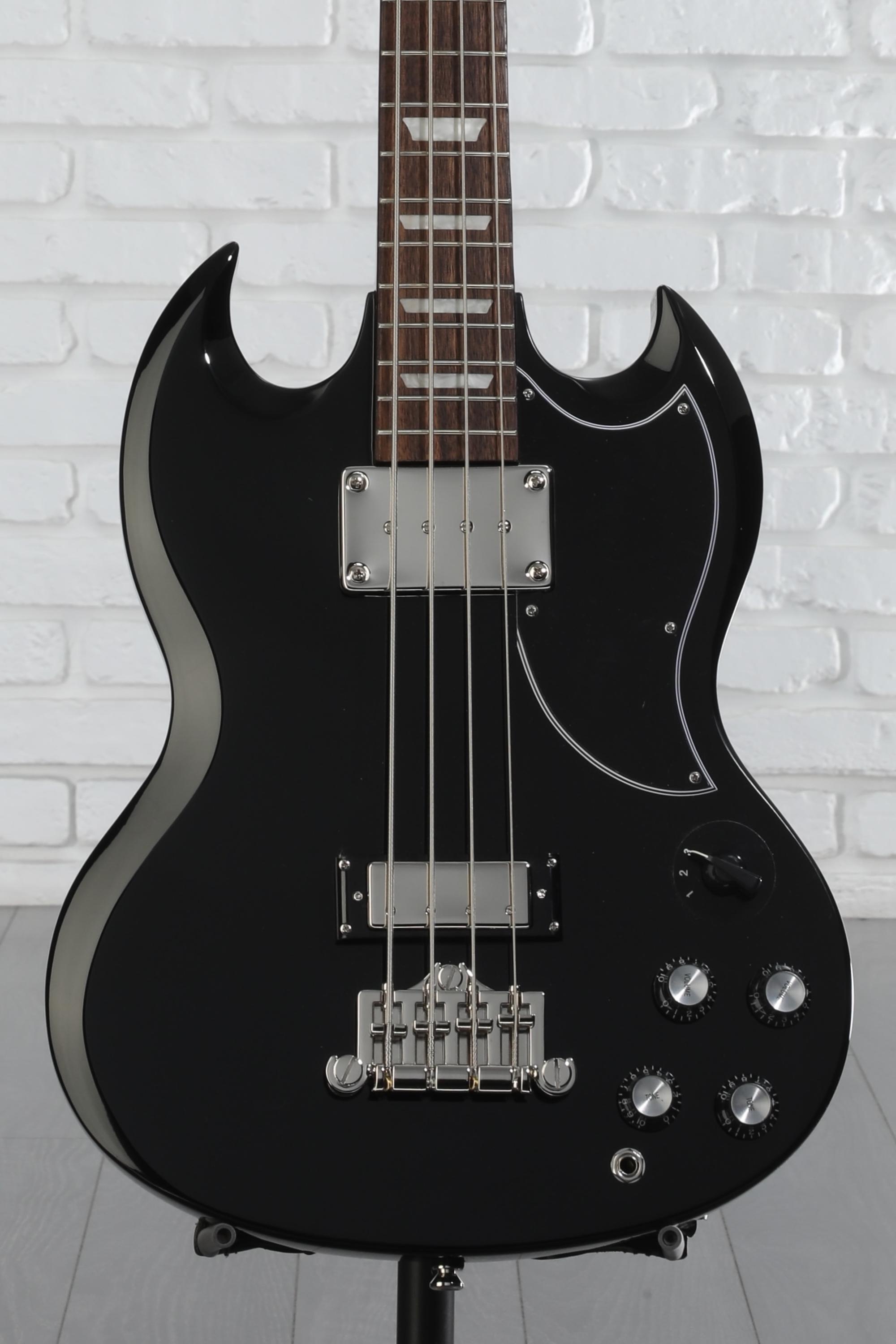 Epiphone EB-3 Bass Guitar - Ebony | Sweetwater