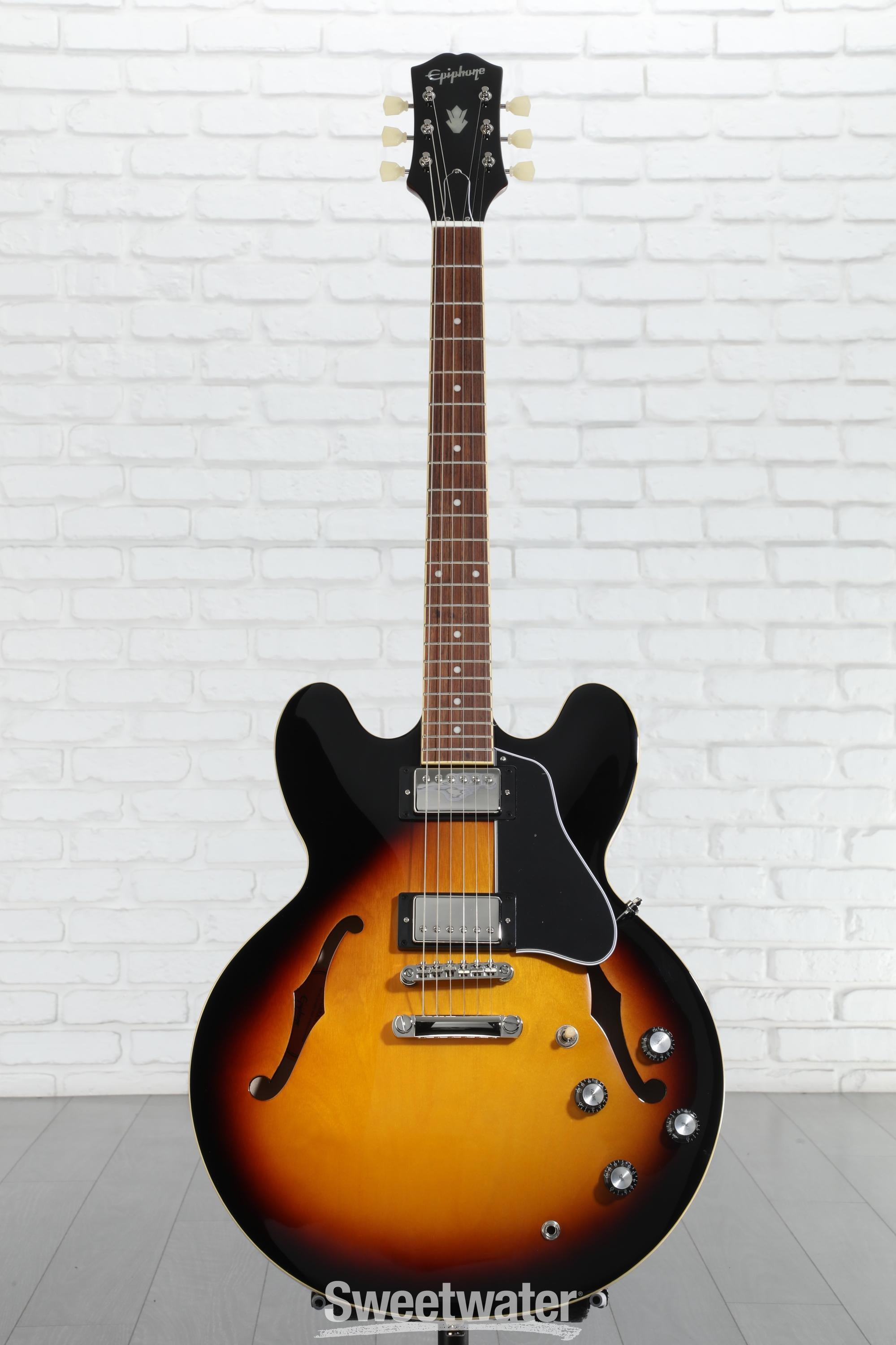 Epiphone ES-335 サンバースト Epiphone ES-335 Semi-hollowbody - Vintage Sunburst – nafiriguitar.com