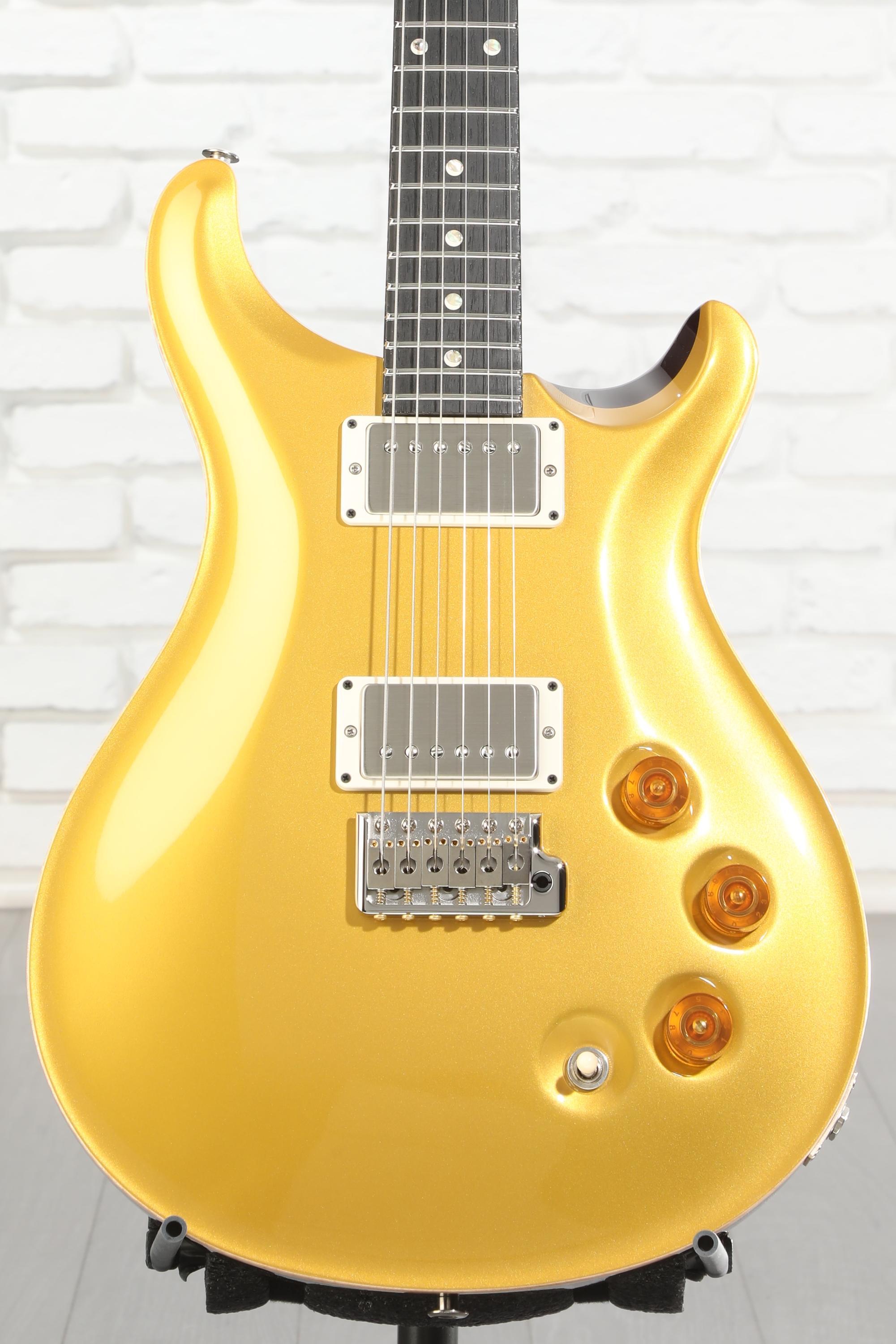 PRS DGT Electric Guitar with Moon Inlays - Gold Top | Sweetwater